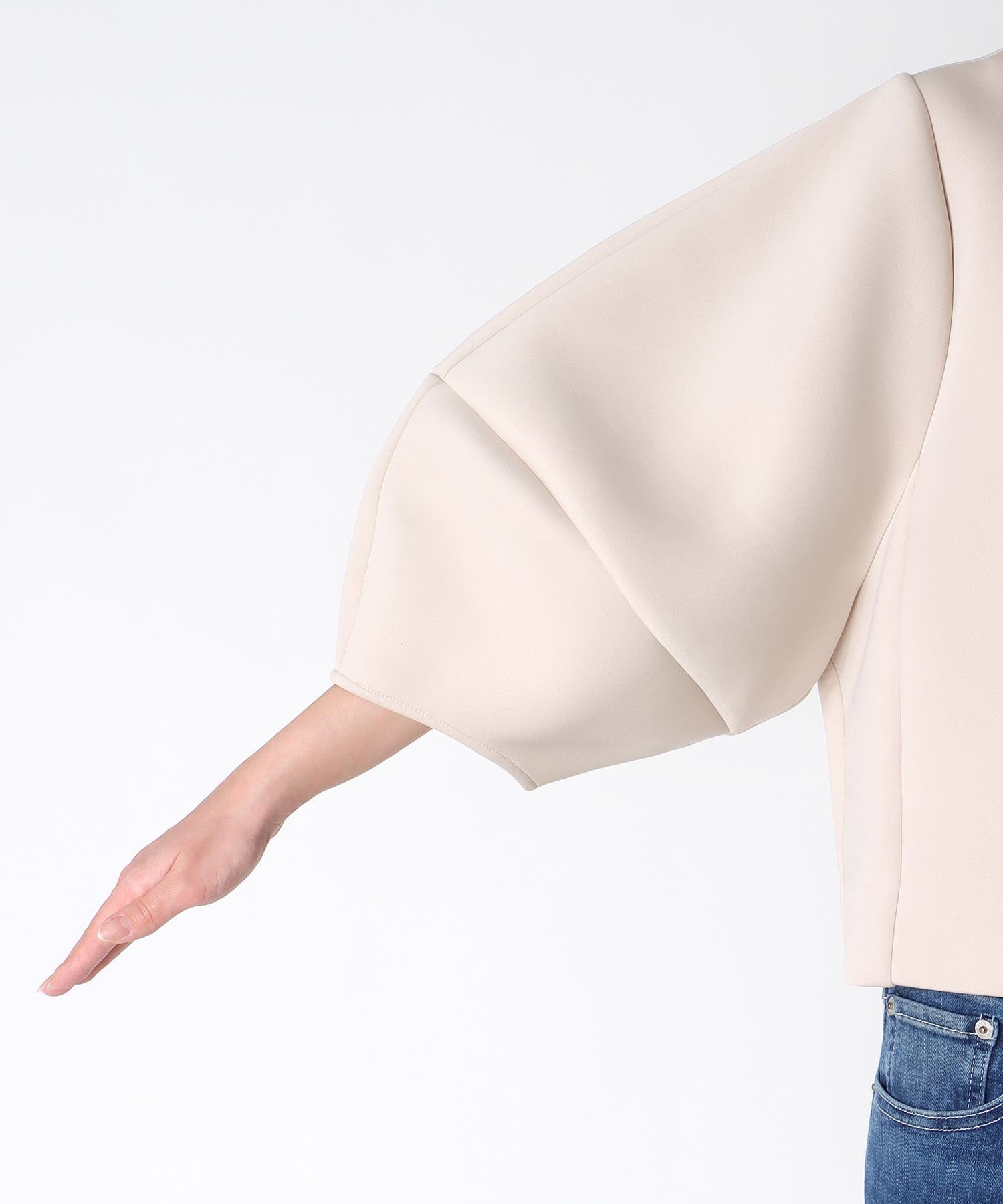 パールデザインノーカラージャケット