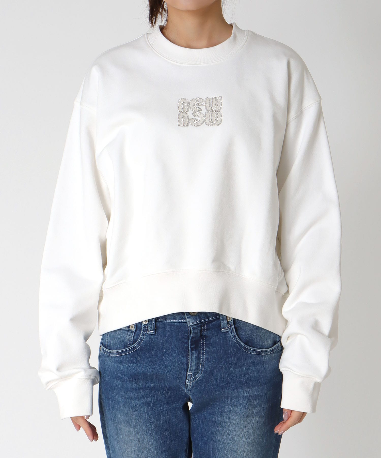 キラキラロゴスウェット