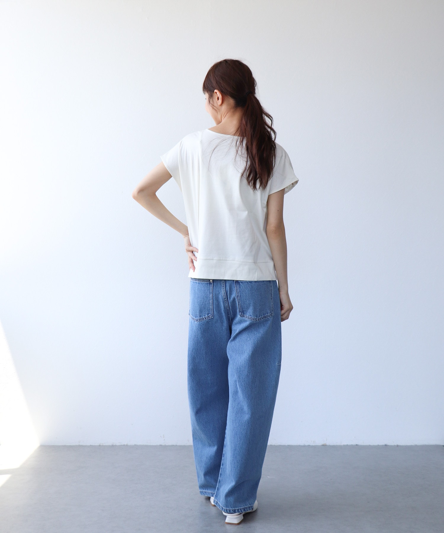 刺繍レースブラウス