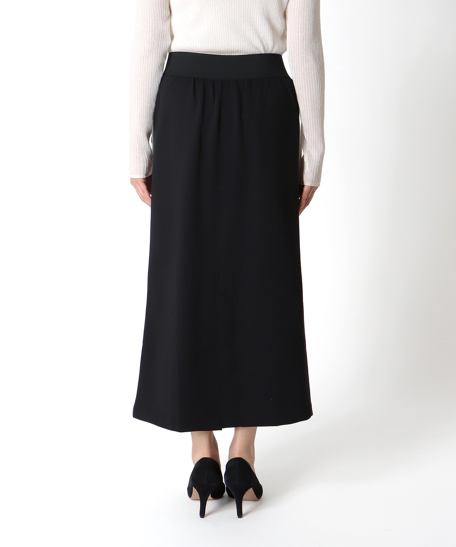 アクアジャージーサイドラインスカート