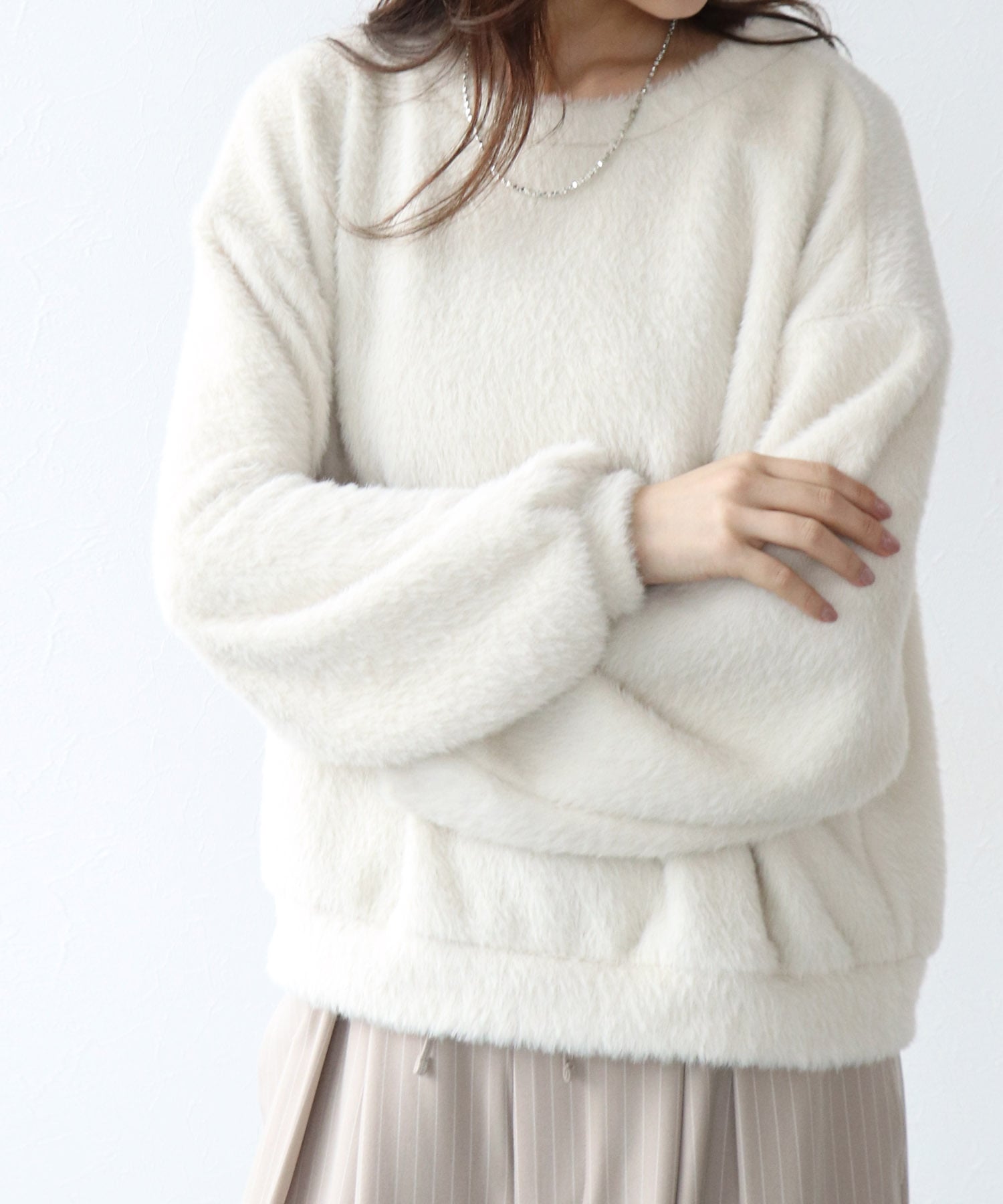 ふわふわトップス