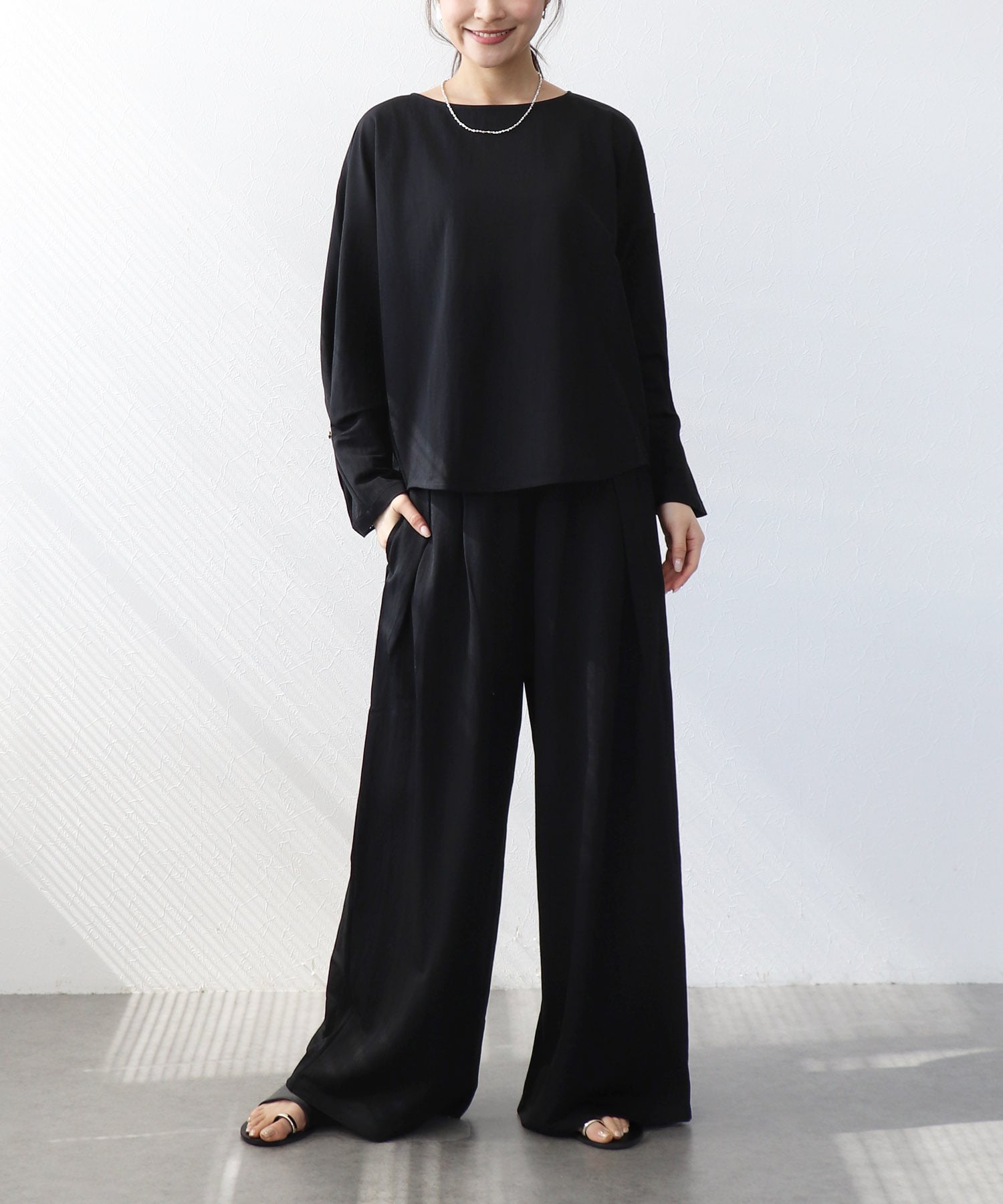 ナチュラルスムース綺麗めトップス