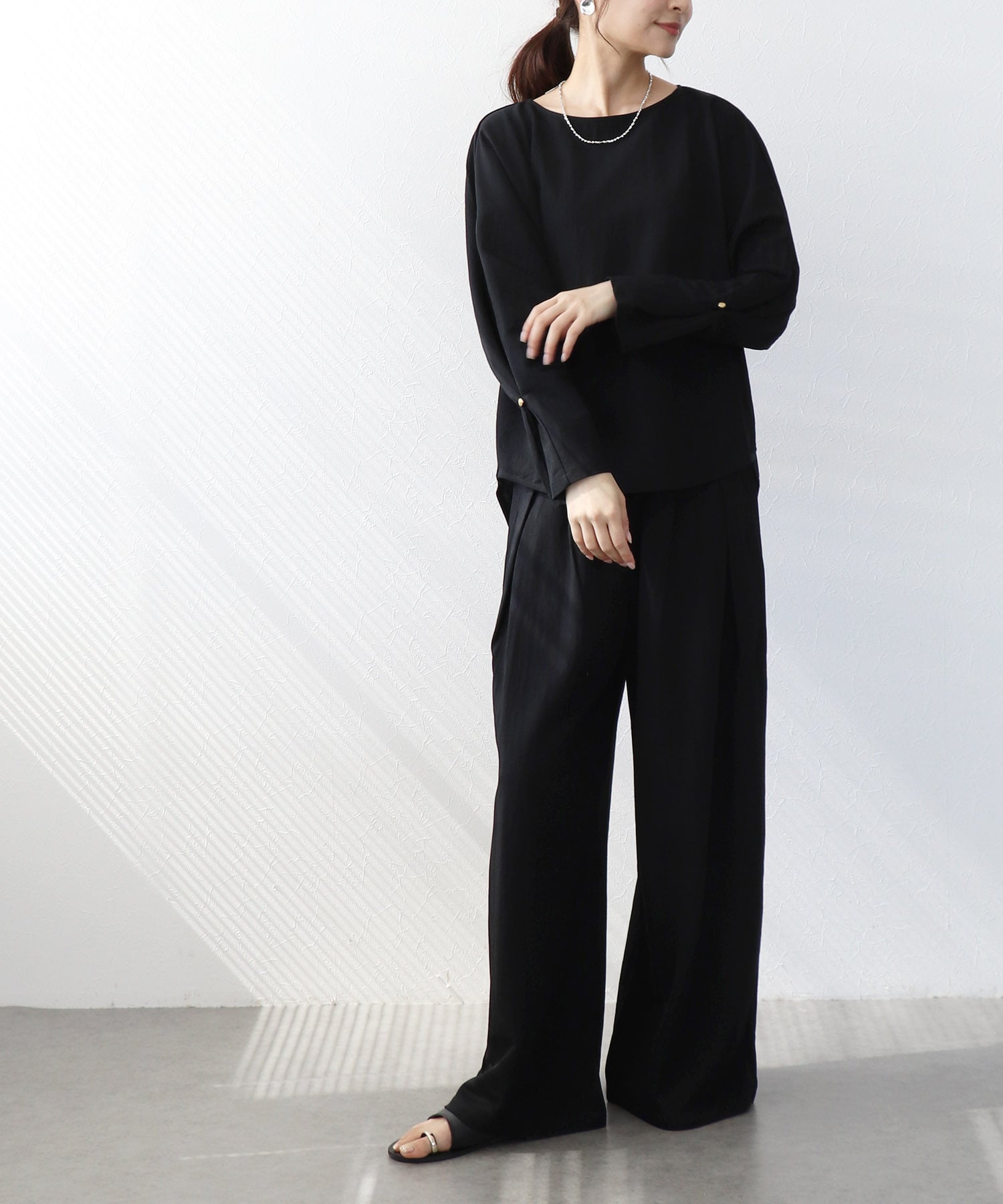 ナチュラルスムース綺麗めトップス