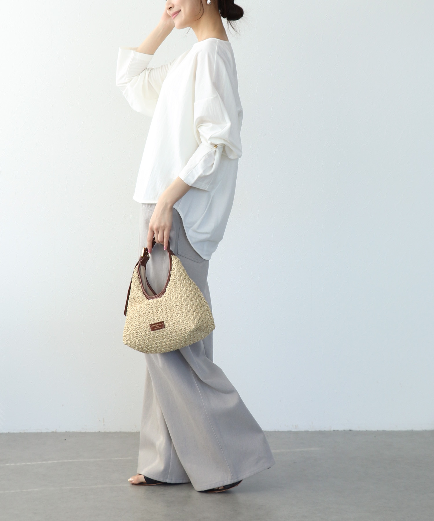 ナチュラルスムース綺麗めトップス