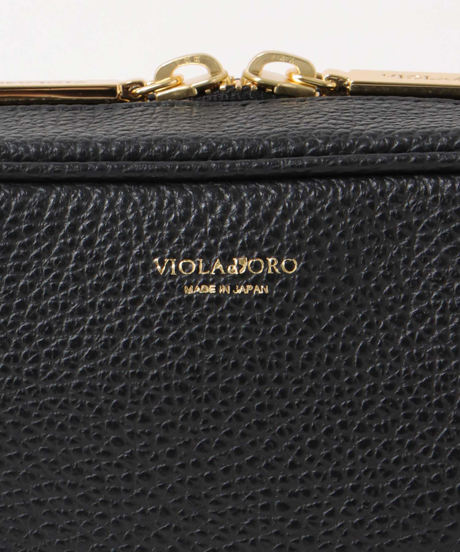 型押しシュリンクレザーカメラバッグ【ヴィオラドーロ/VIOLAd'ORO】