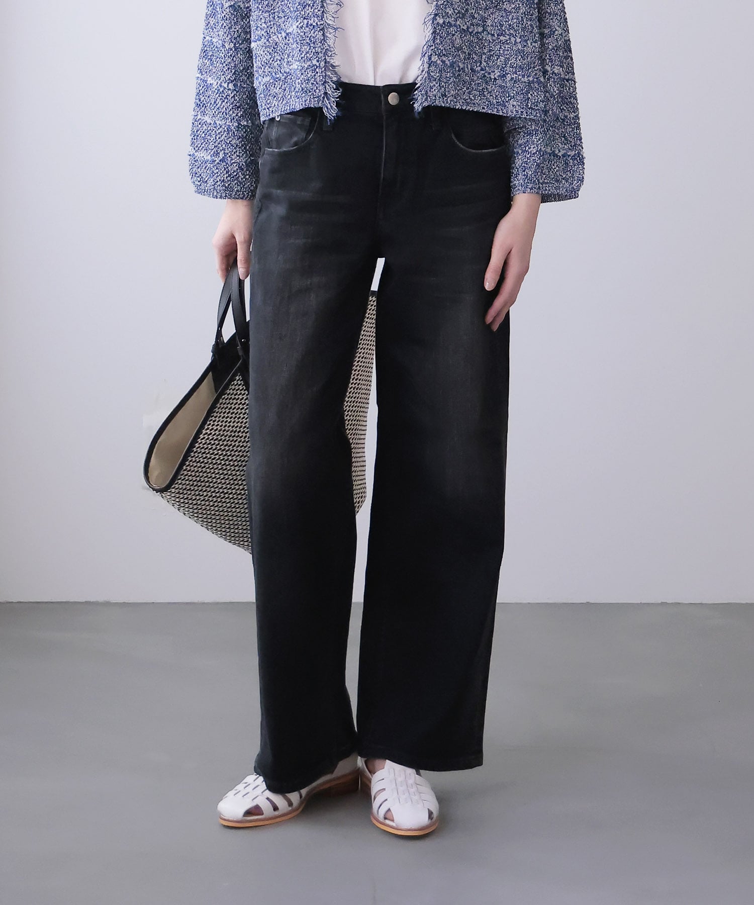 Pink Pepper Midrise ストレートパンツ【ヘルシーデニム/HealthyDenim】