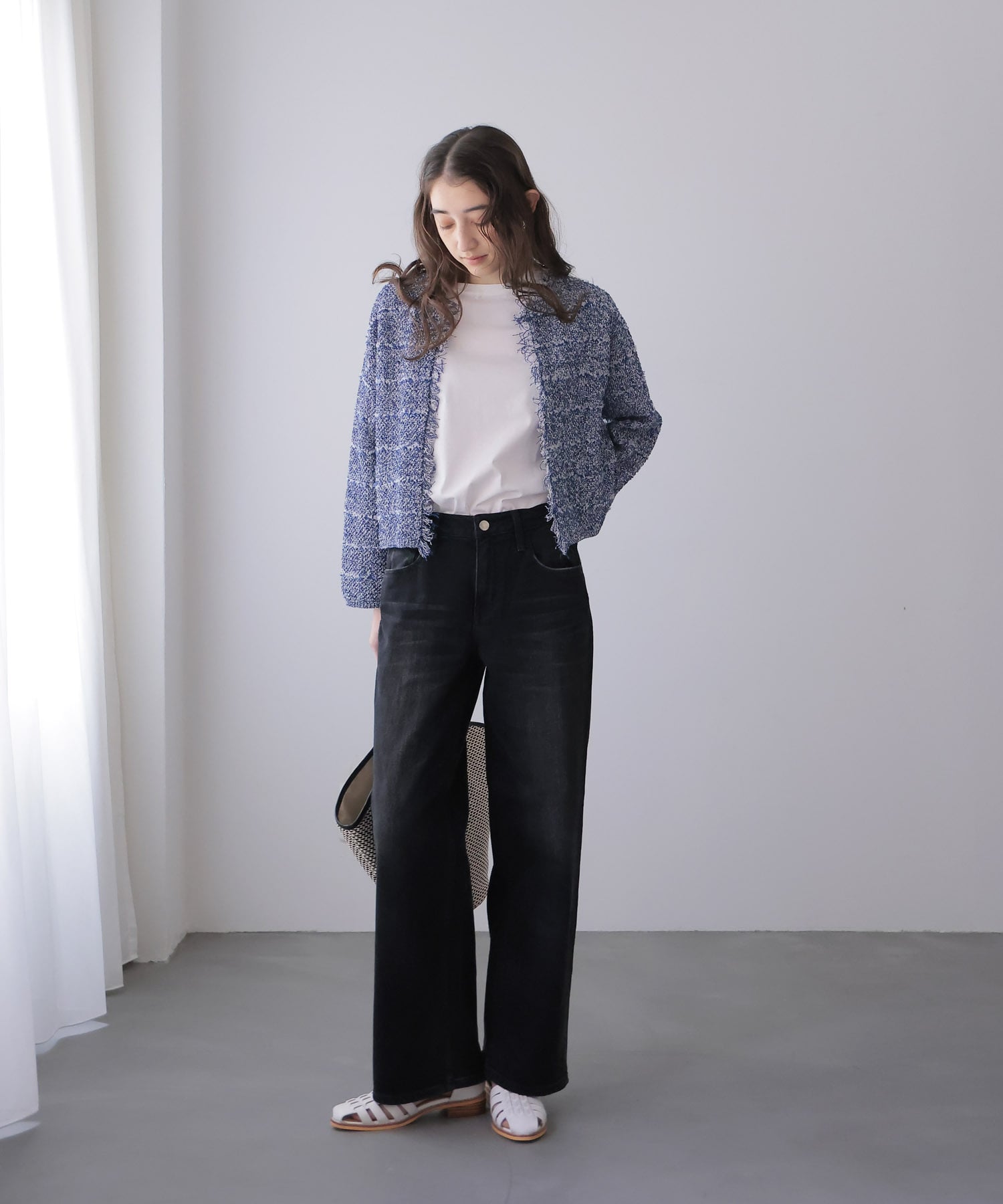 Pink Pepper Midrise ストレートパンツ【ヘルシーデニム/HealthyDenim】