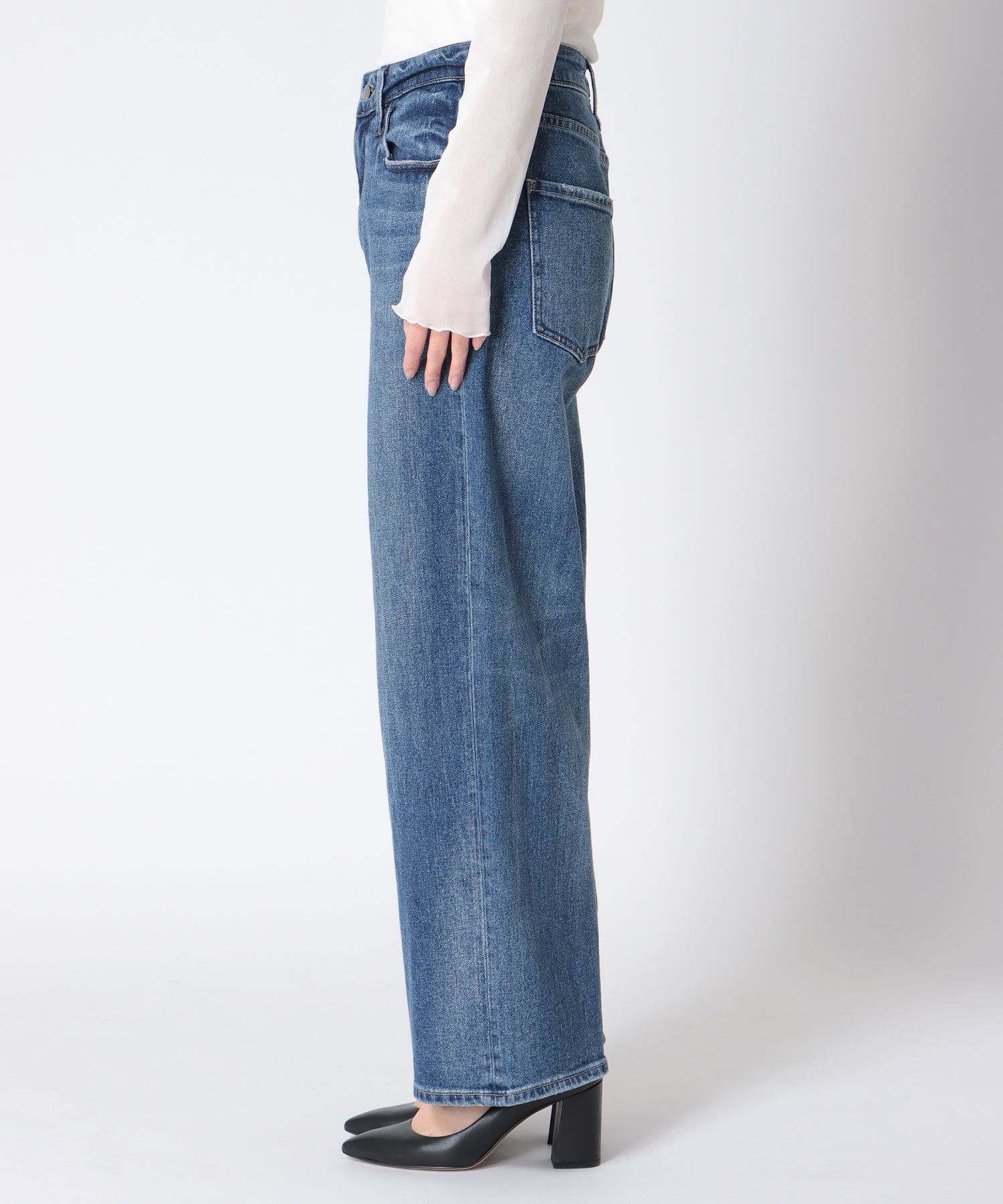 Pink Pepper Midrise ストレートパンツ【ヘルシーデニム/HealthyDenim】