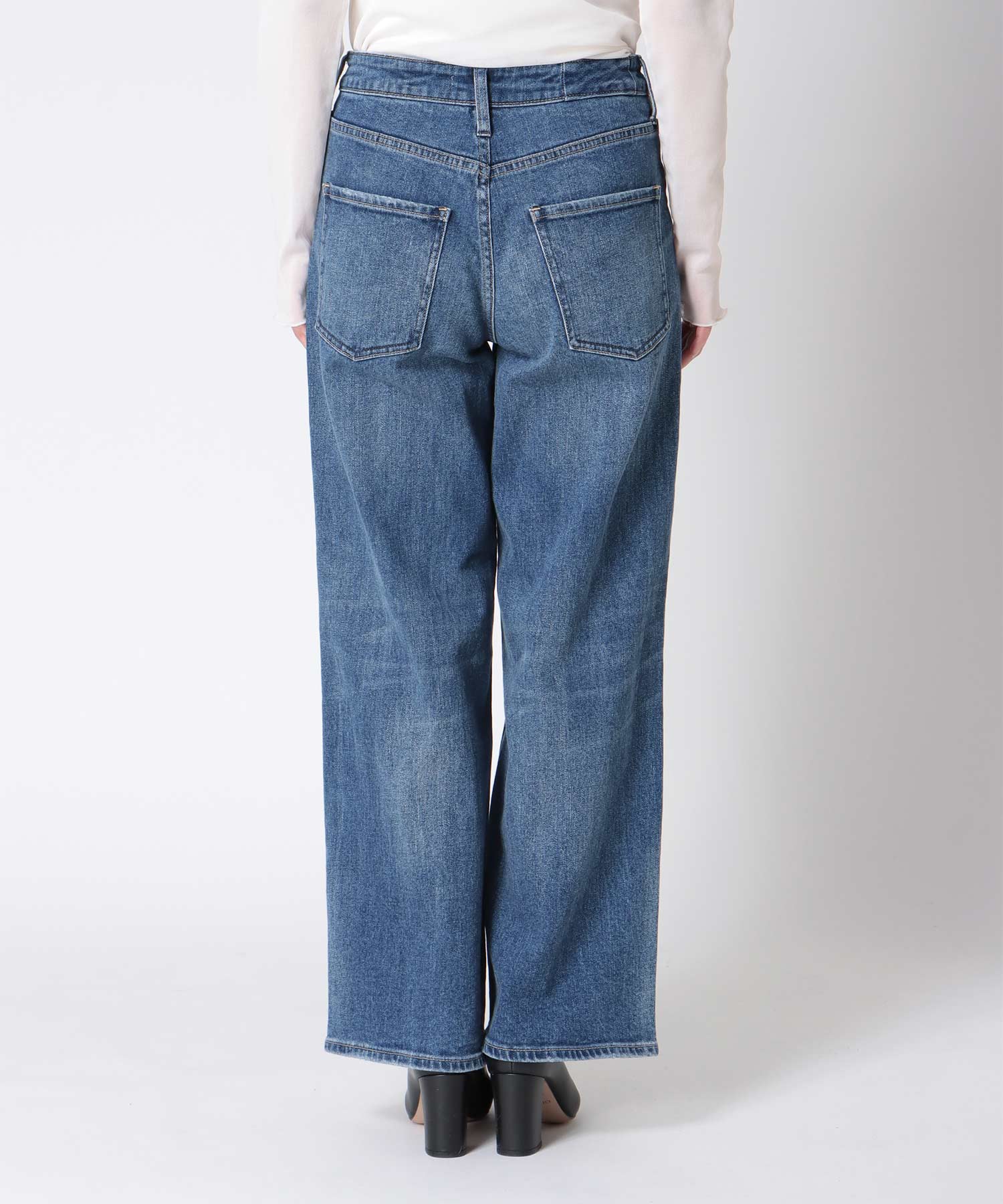 Pink Pepper Midrise ストレートパンツ【ヘルシーデニム/HealthyDenim】