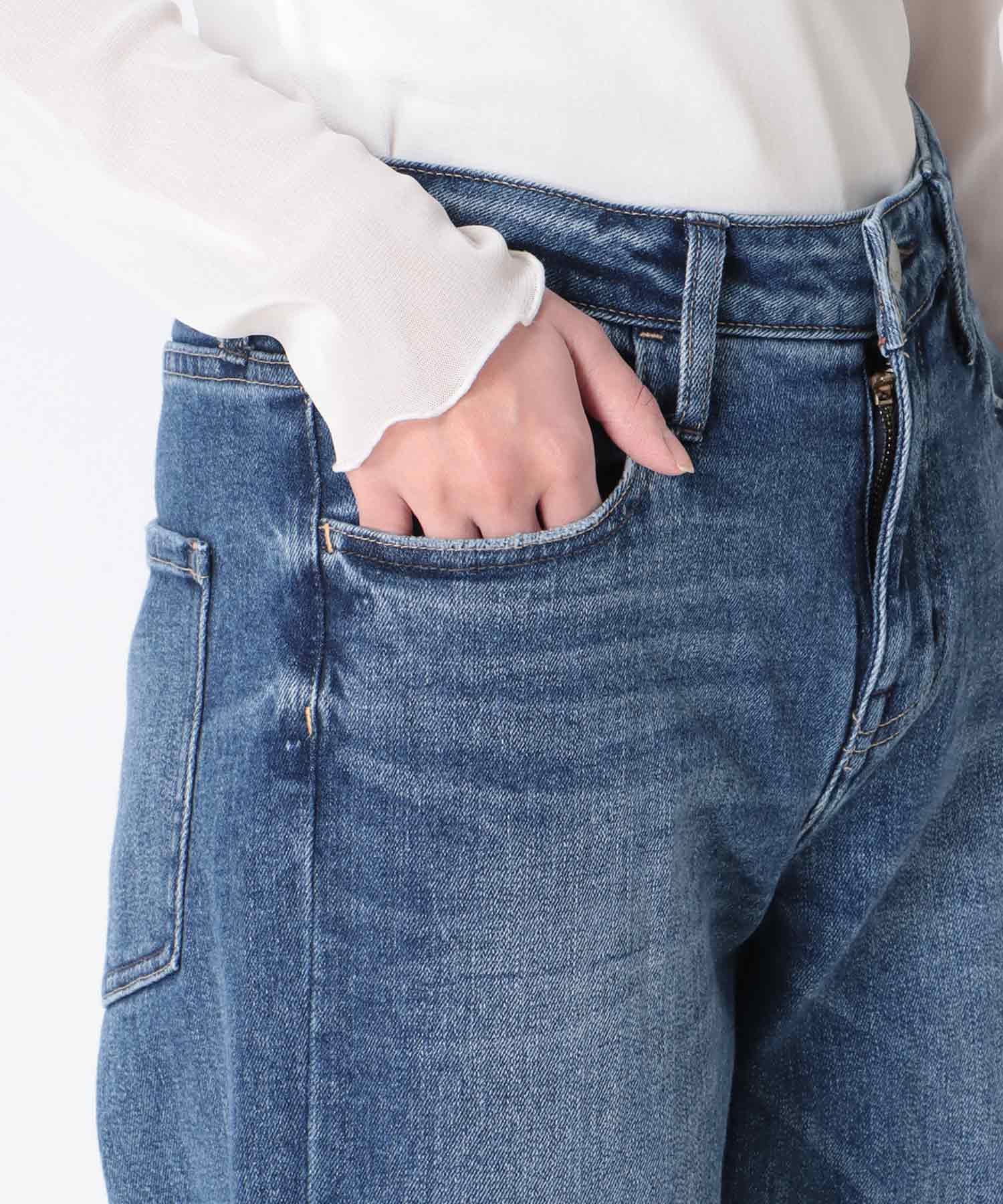 Pink Pepper Midrise ストレートパンツ【ヘルシーデニム/HealthyDenim】