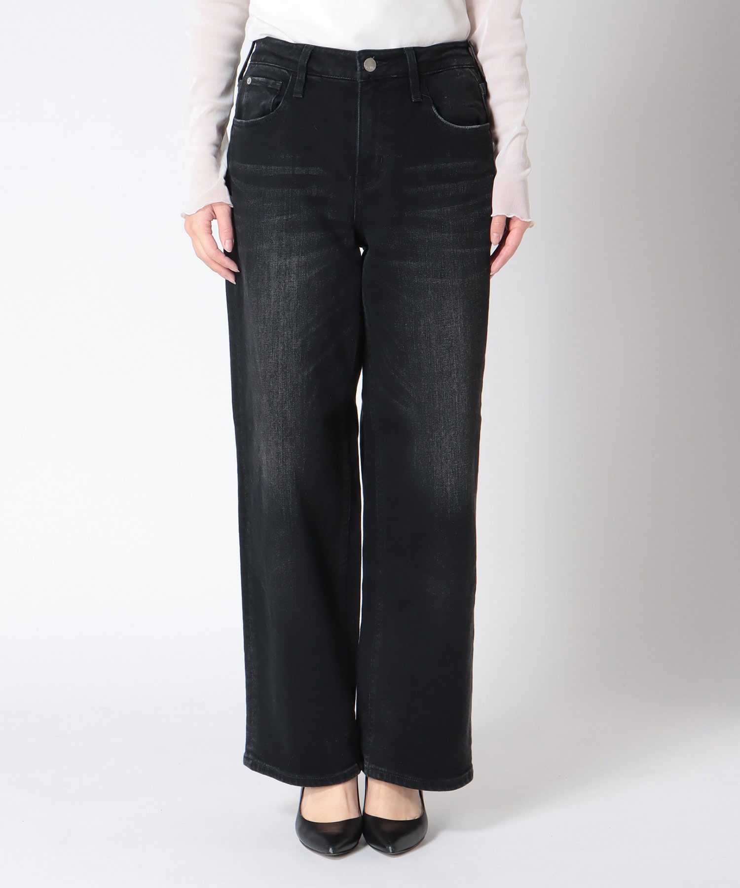 Pink Pepper Midrise ストレートパンツ【ヘルシーデニム/HealthyDenim】