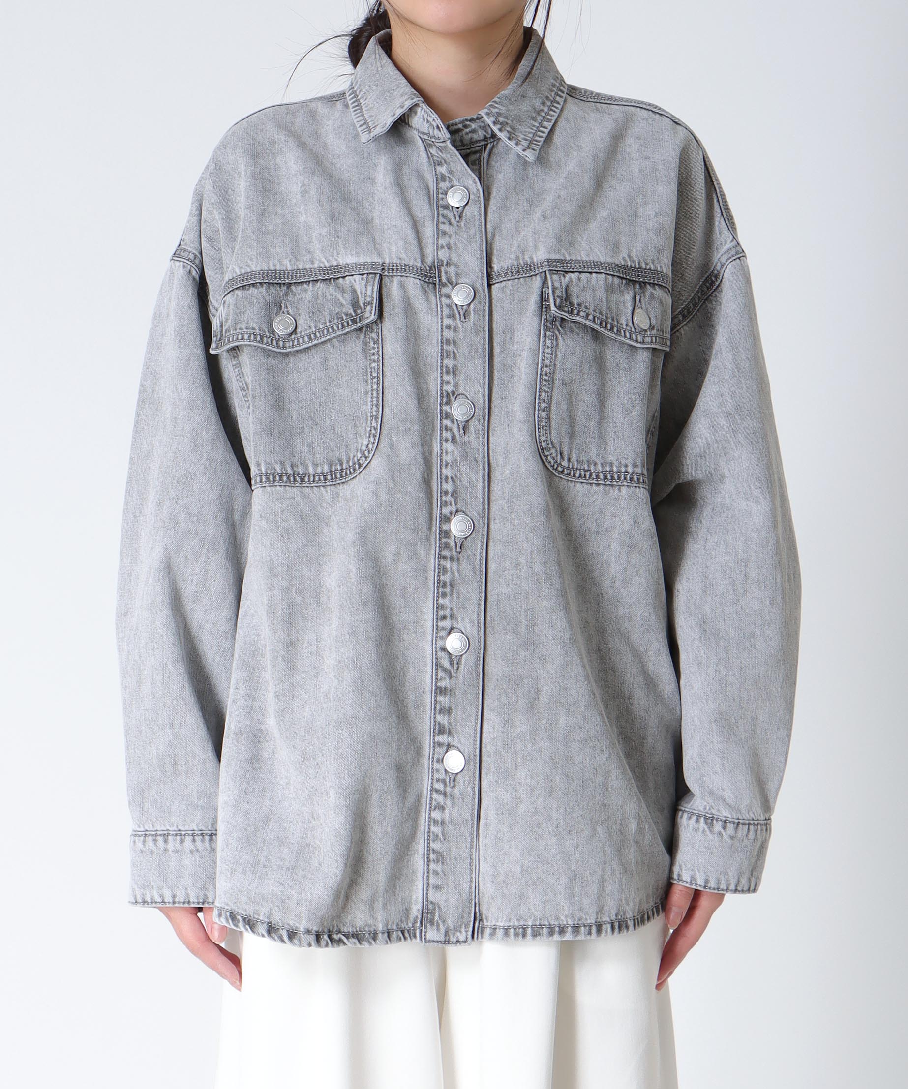 デニムシャツ