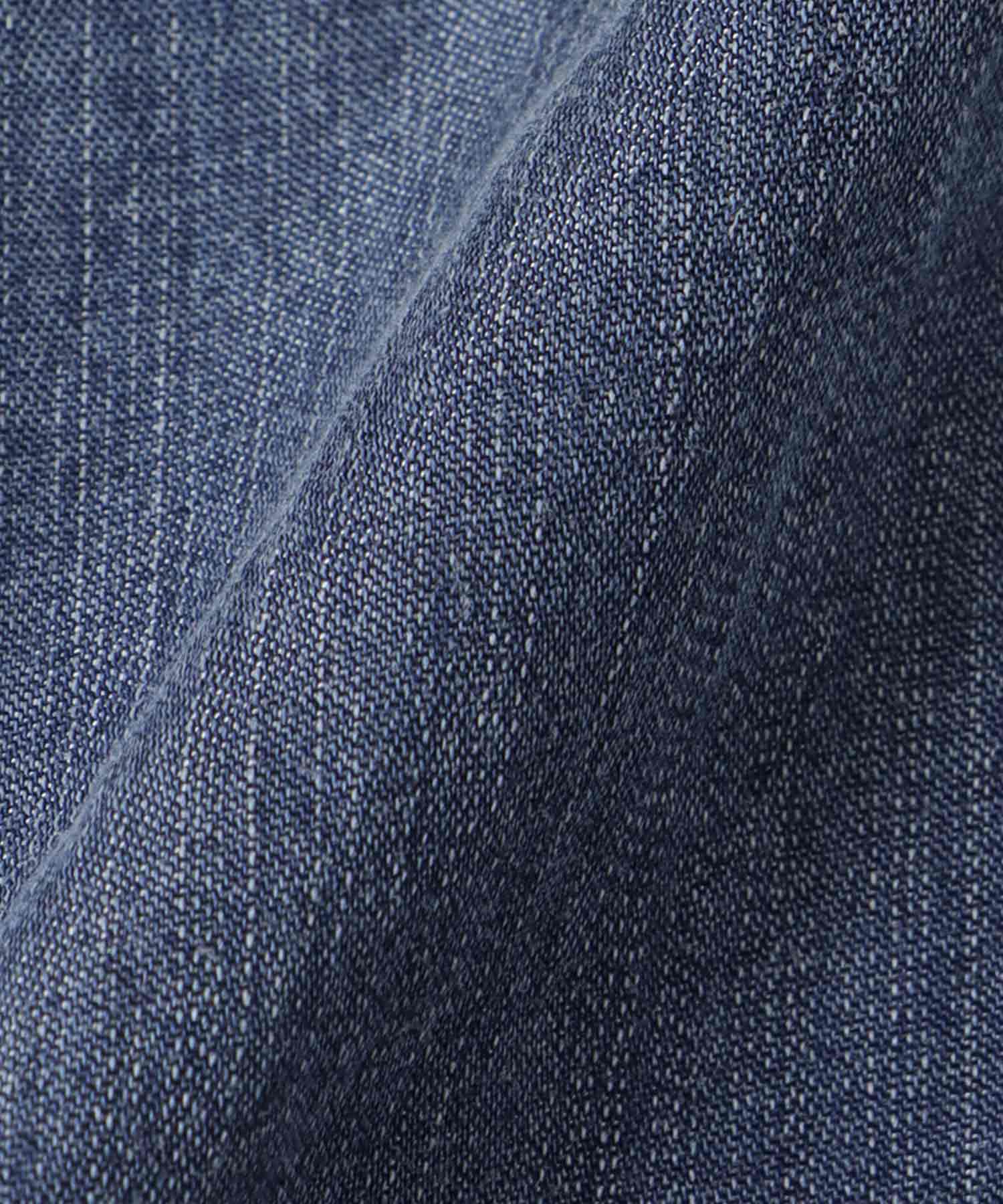 テンセルデニムノースリーブブラウス