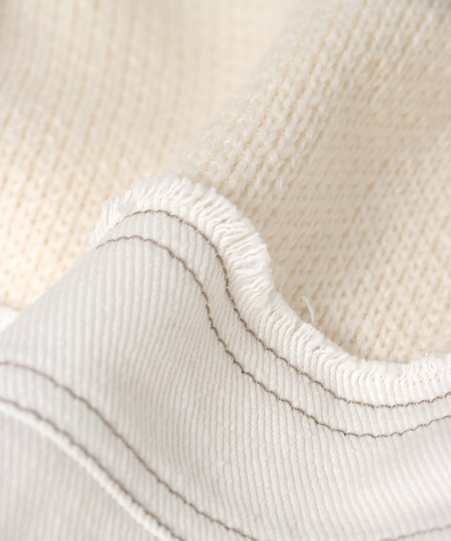 デニムドッキングニットブルゾン