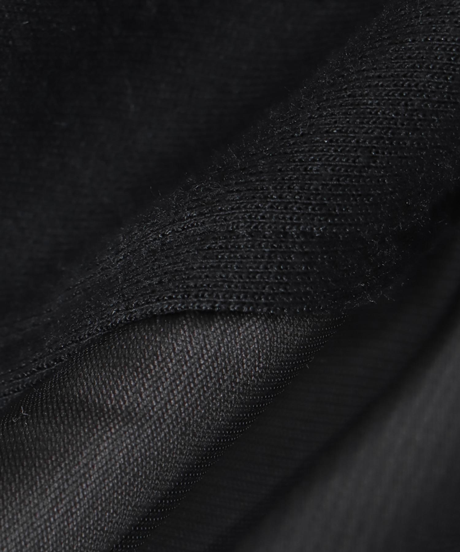 ポンチ袖チュールタックブルゾン