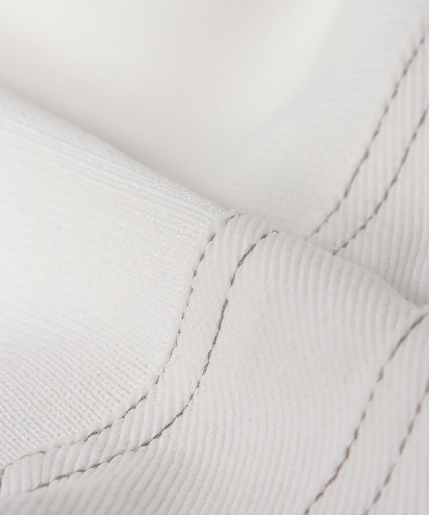 ニットドッキングデニムフードジャケット