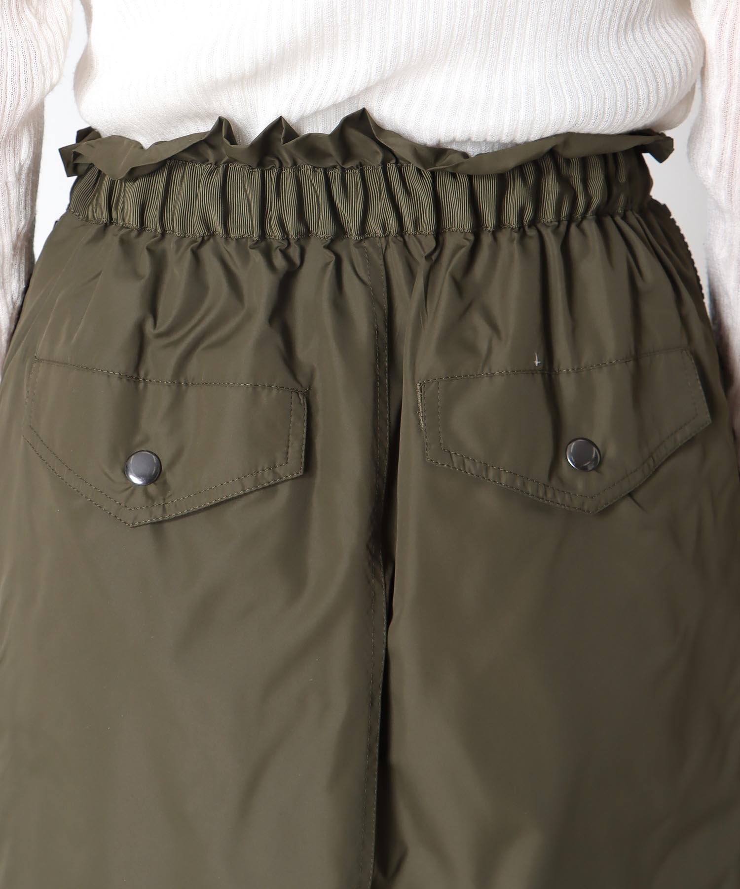 サイドファスナープリーツスカート