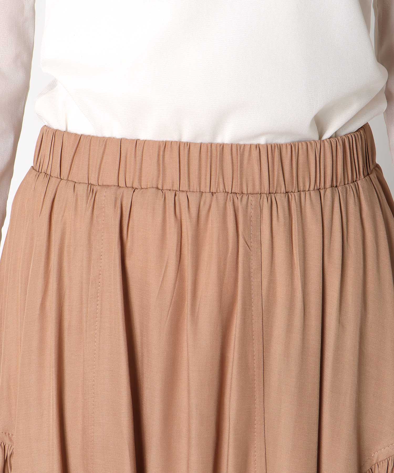 サイドギャザスカート