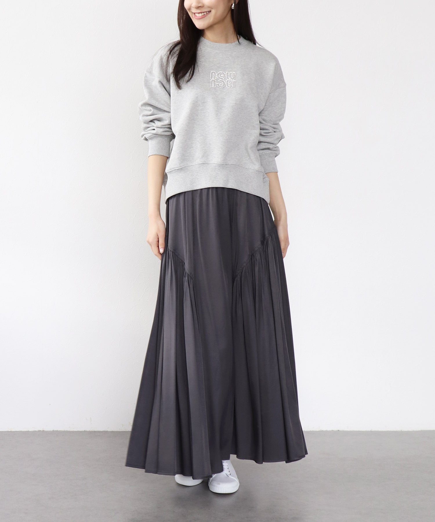 サイドギャザスカート