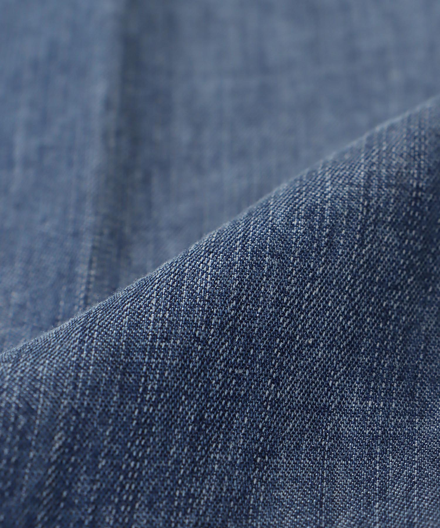 テンセルデニムガウチョパンツ