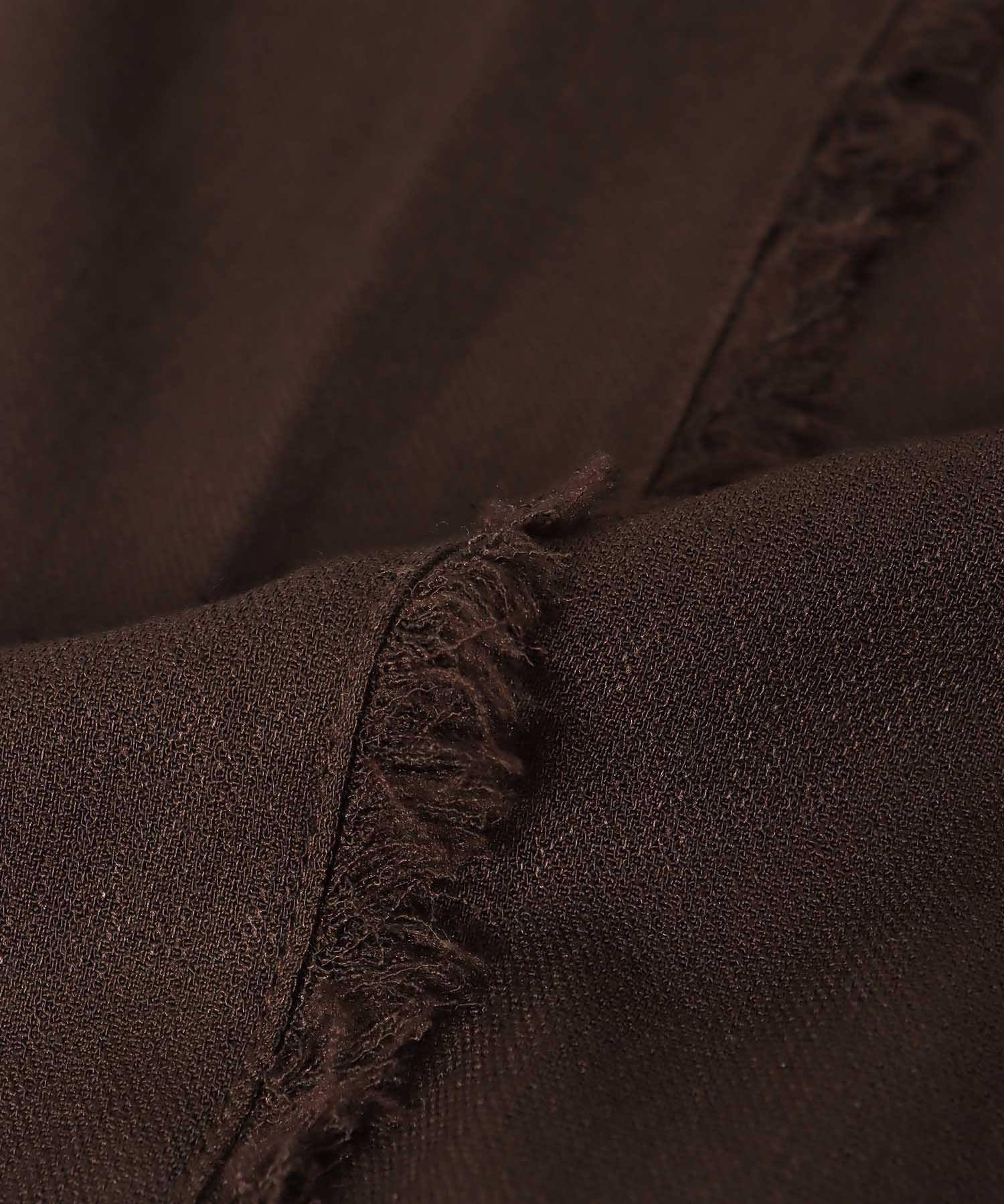 サイドフリンジベルト付パンツ