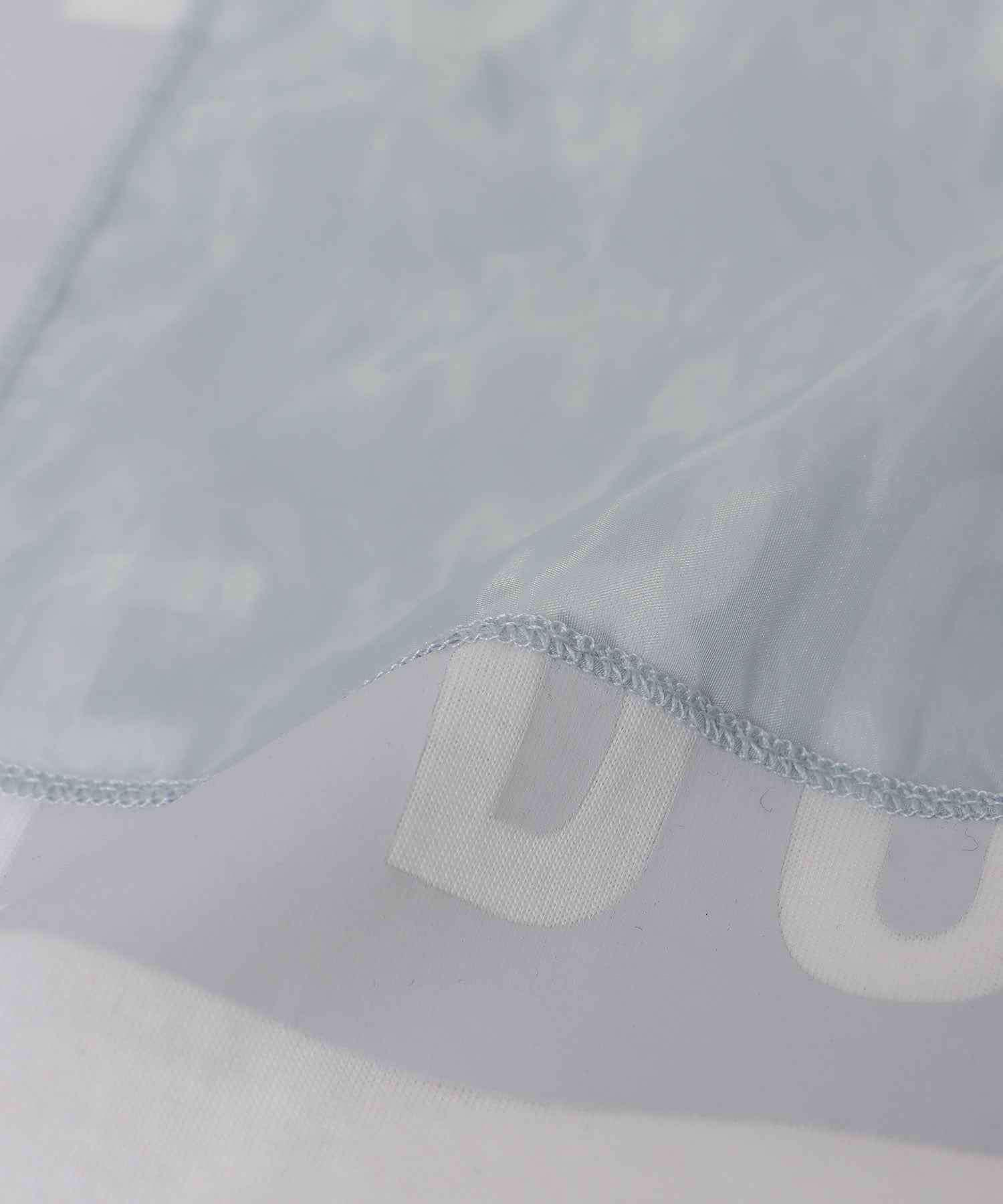 オーガンジーロゴTシャツ