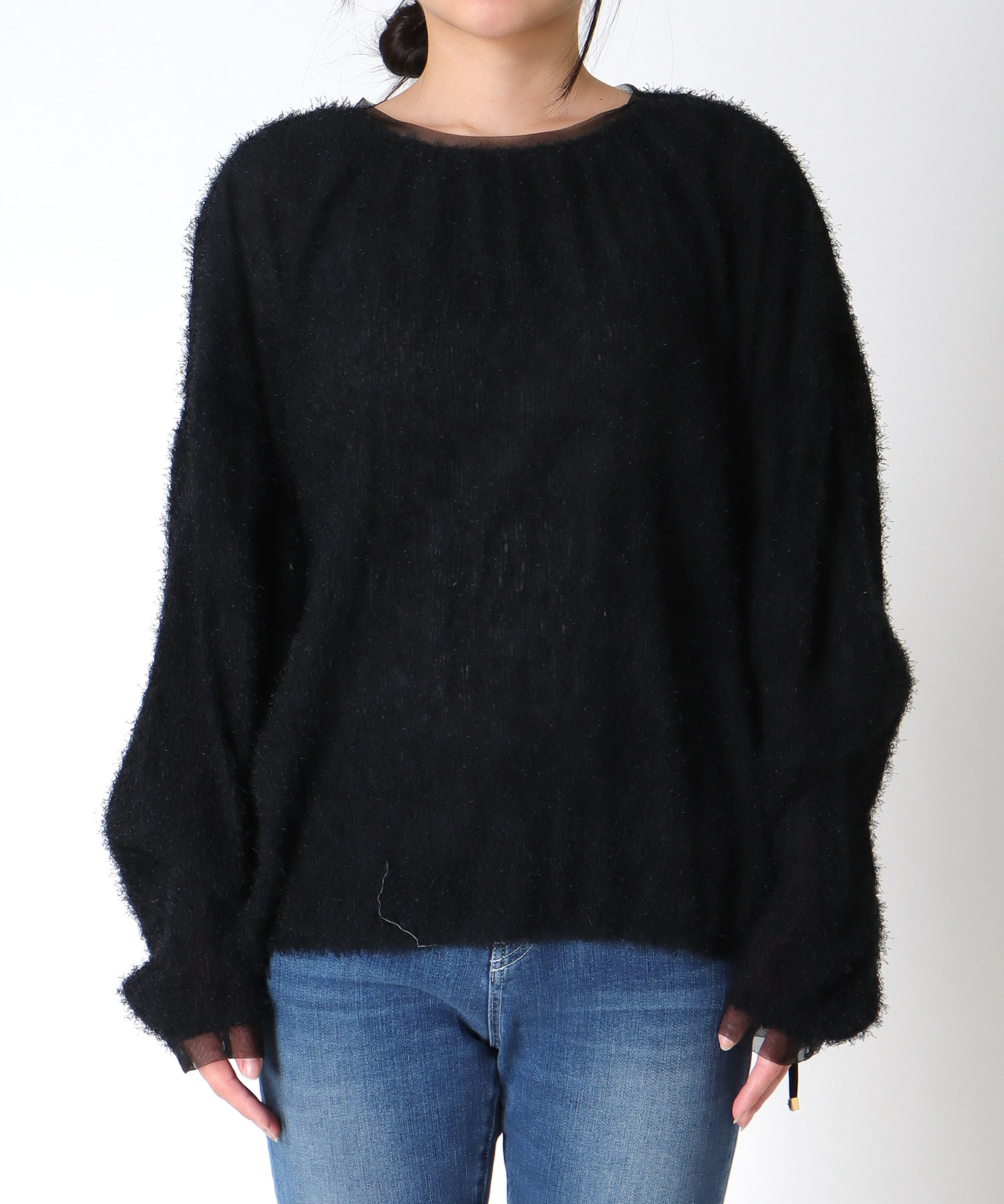 楊柳シャギーブラウス