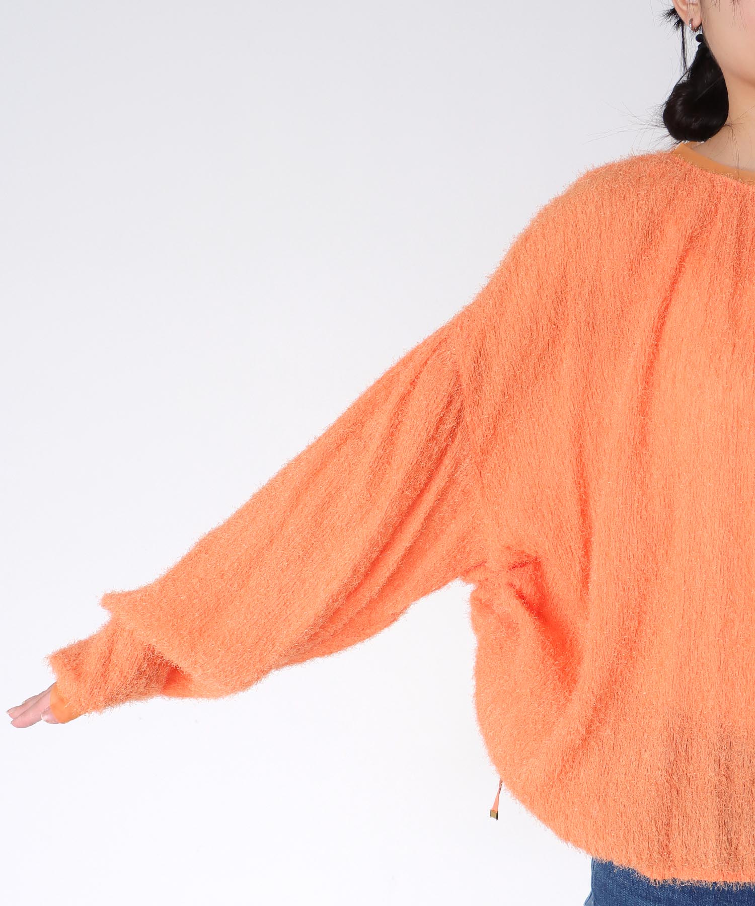 楊柳シャギーブラウス