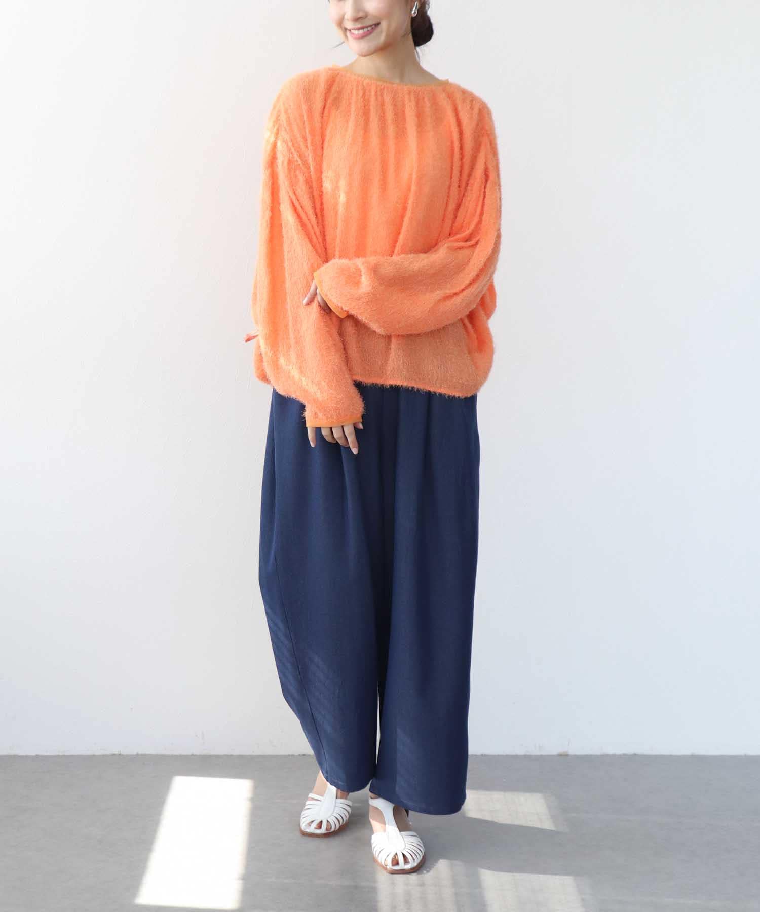 楊柳シャギーブラウス