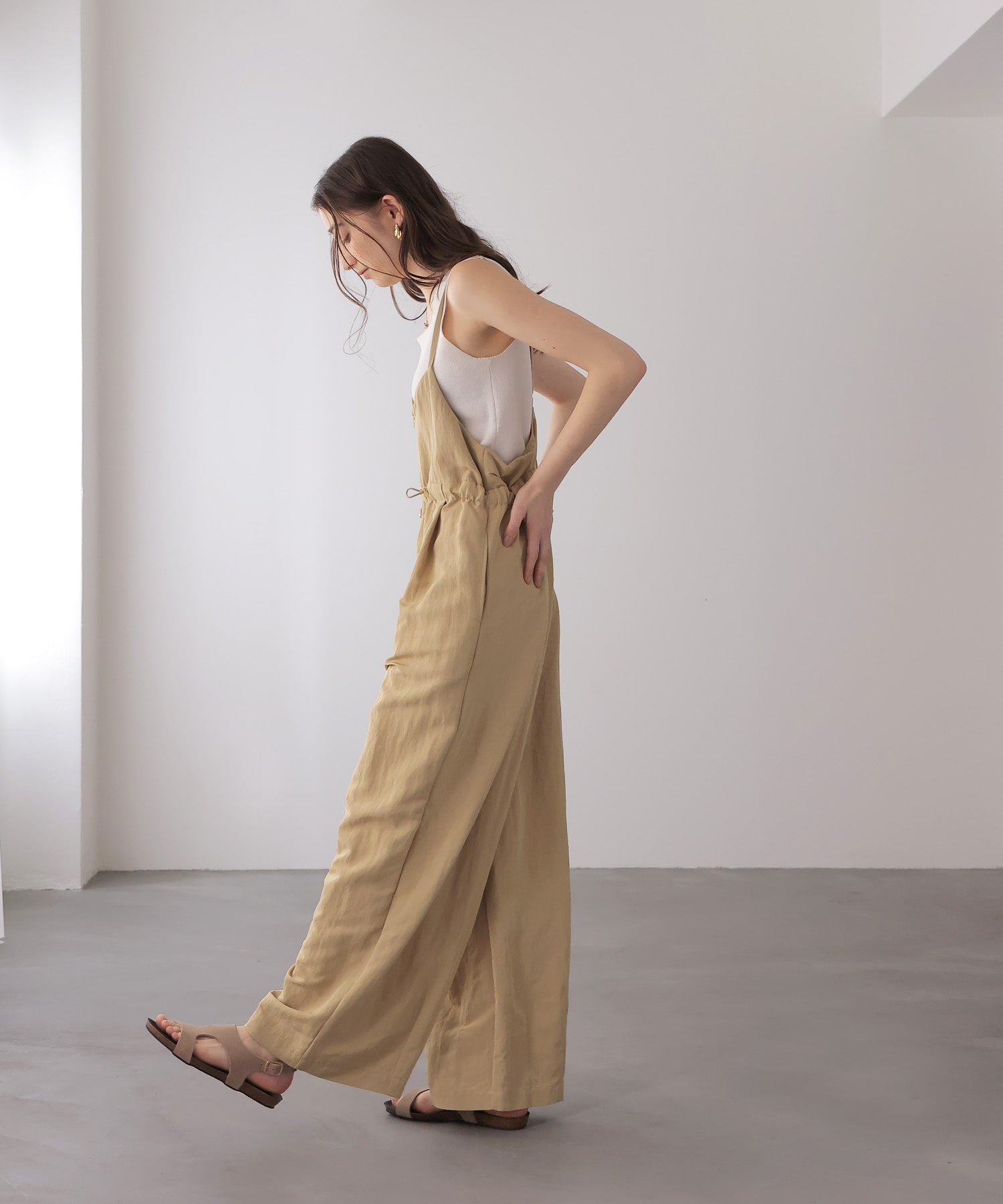 2wayキャミサロペット