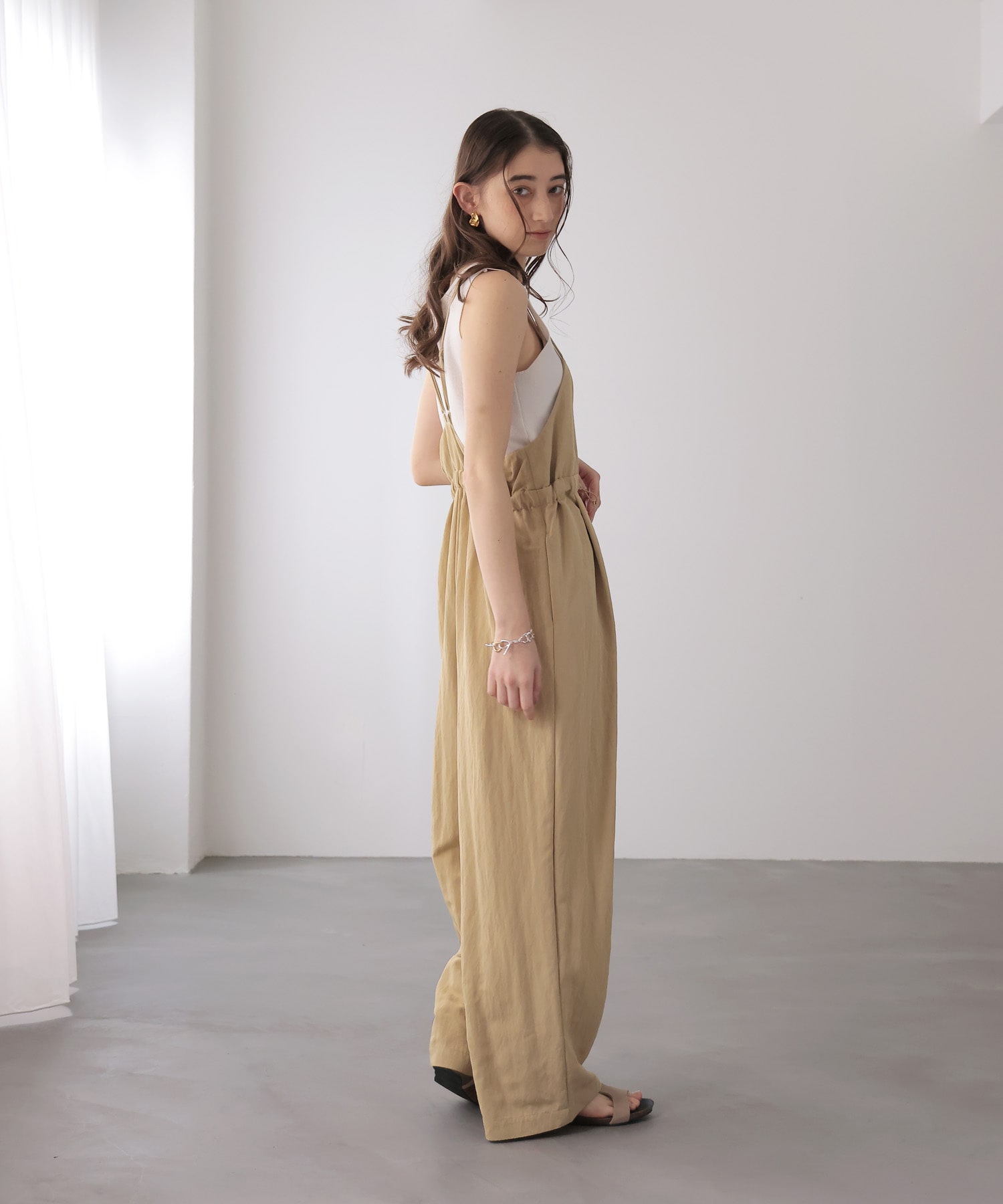 2wayキャミサロペット