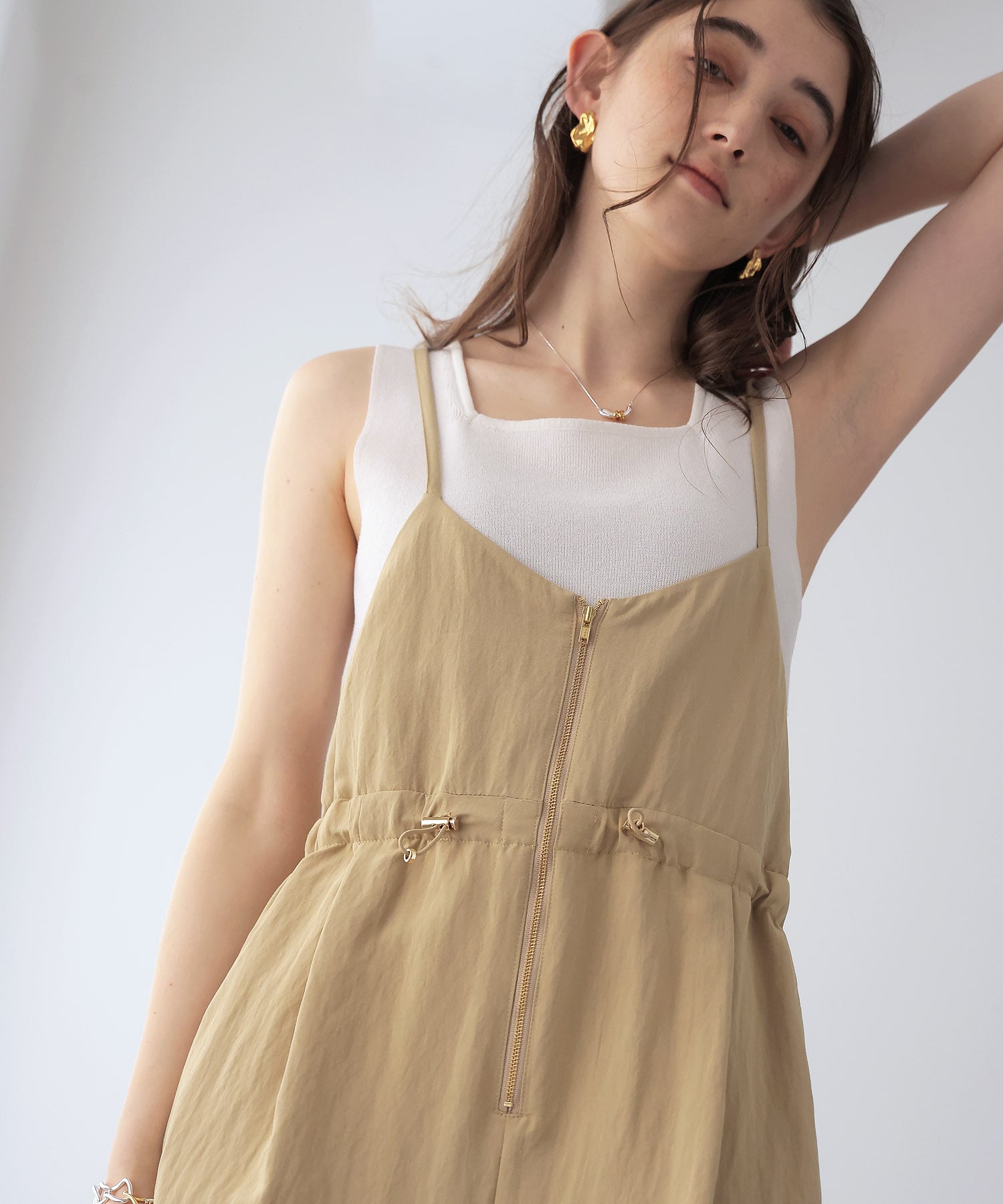 2wayキャミサロペット