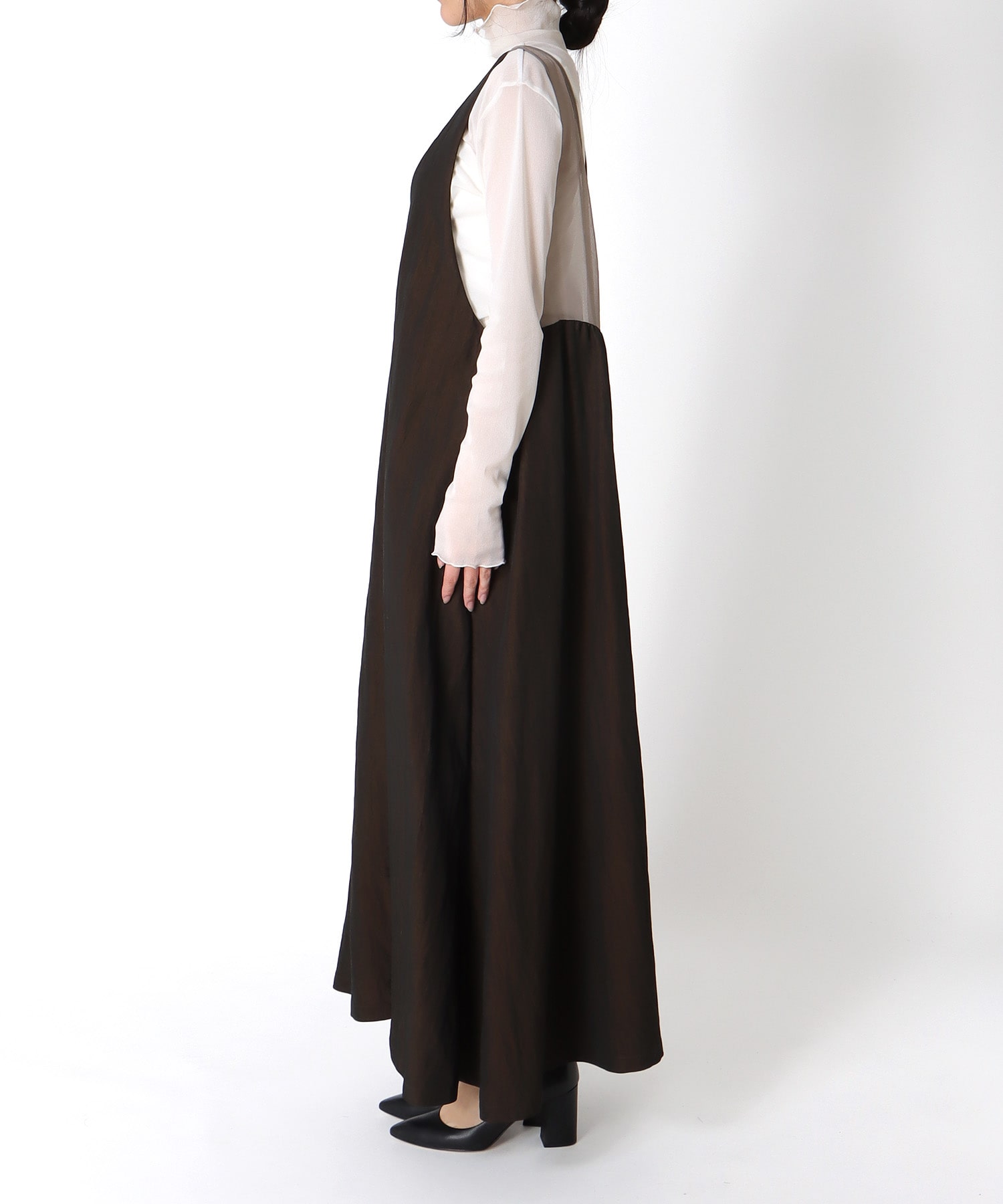 前後2wayノースリーブワンピース