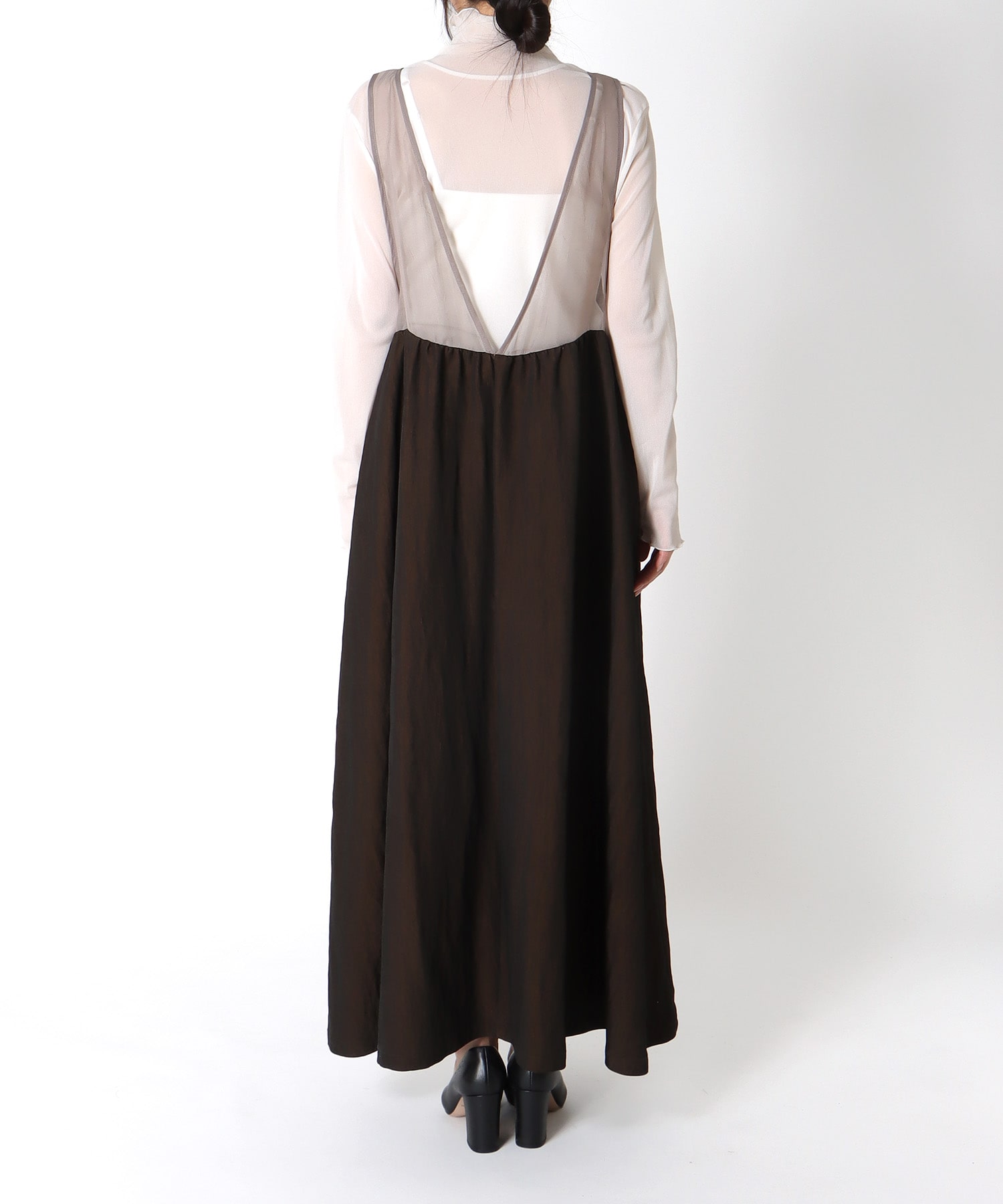 前後2wayノースリーブワンピース