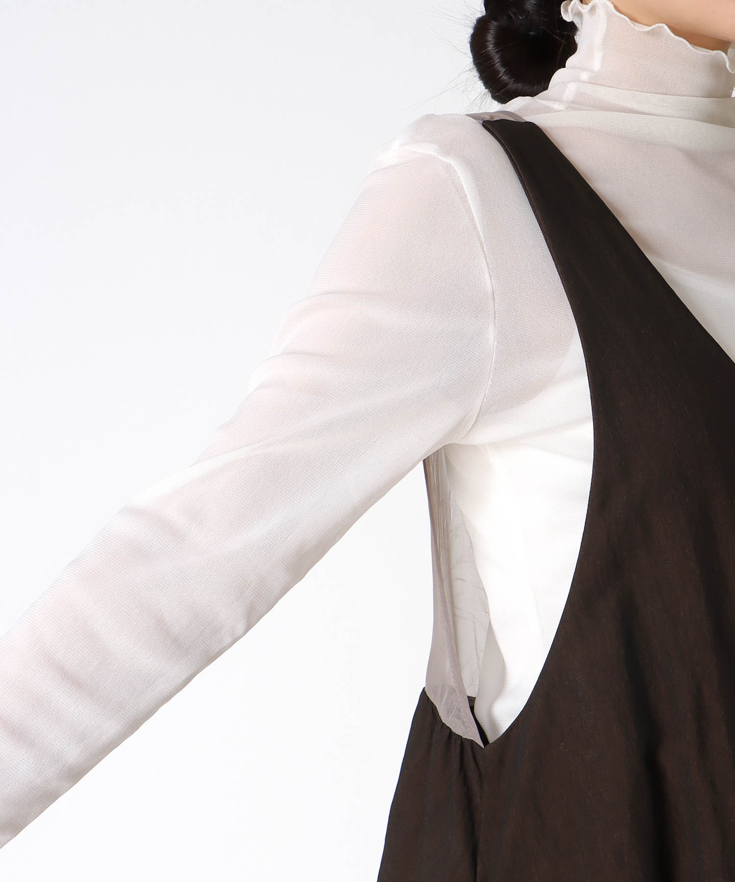 前後2wayノースリーブワンピース