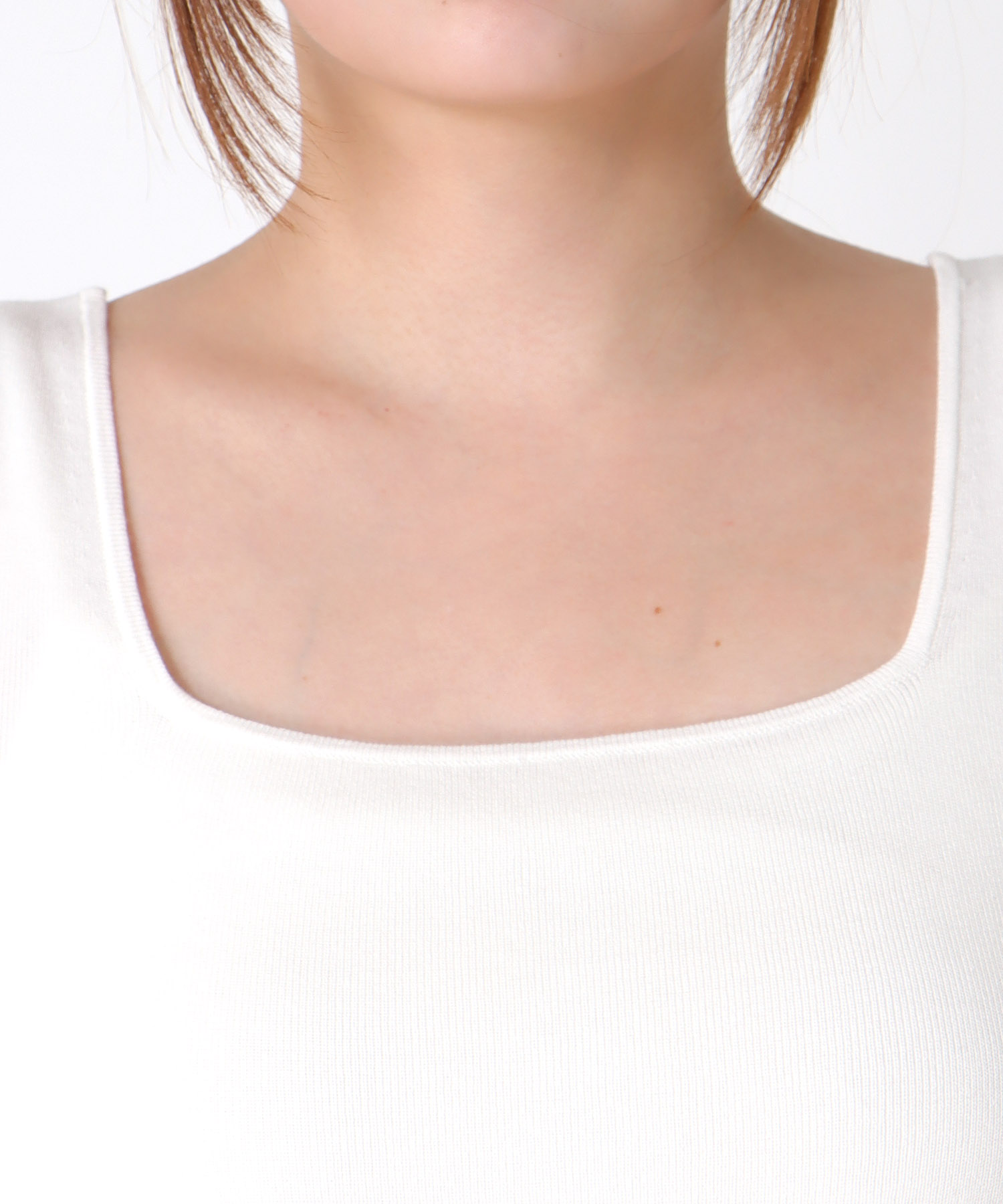 前後2wayスクエアタンクトップ