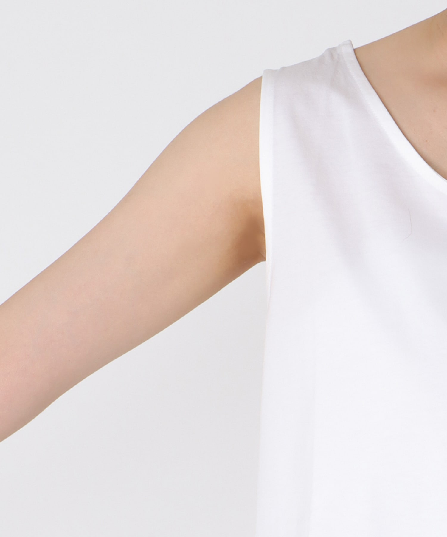 レイヤード柄タンクトップ