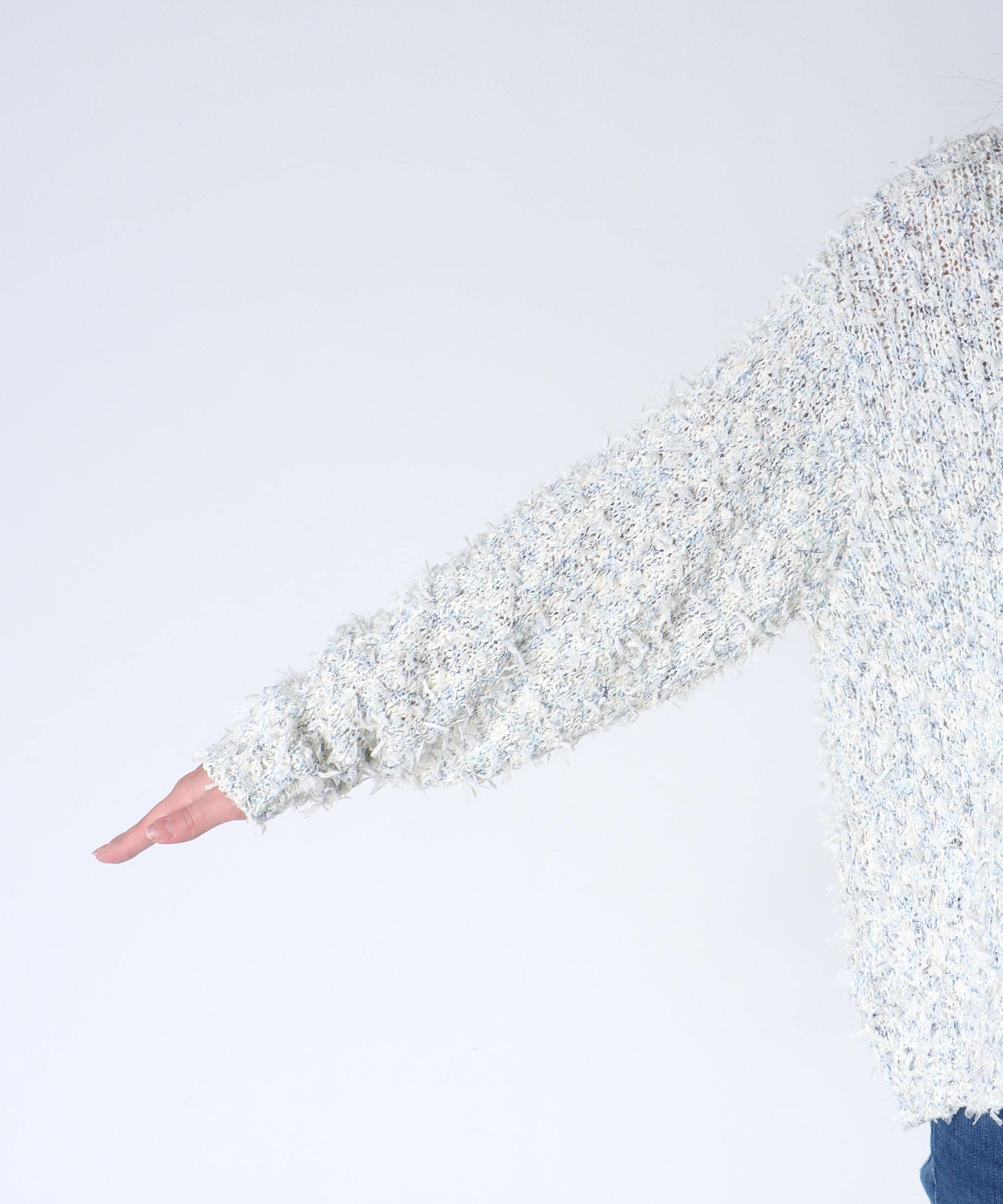 リボンチュールニット