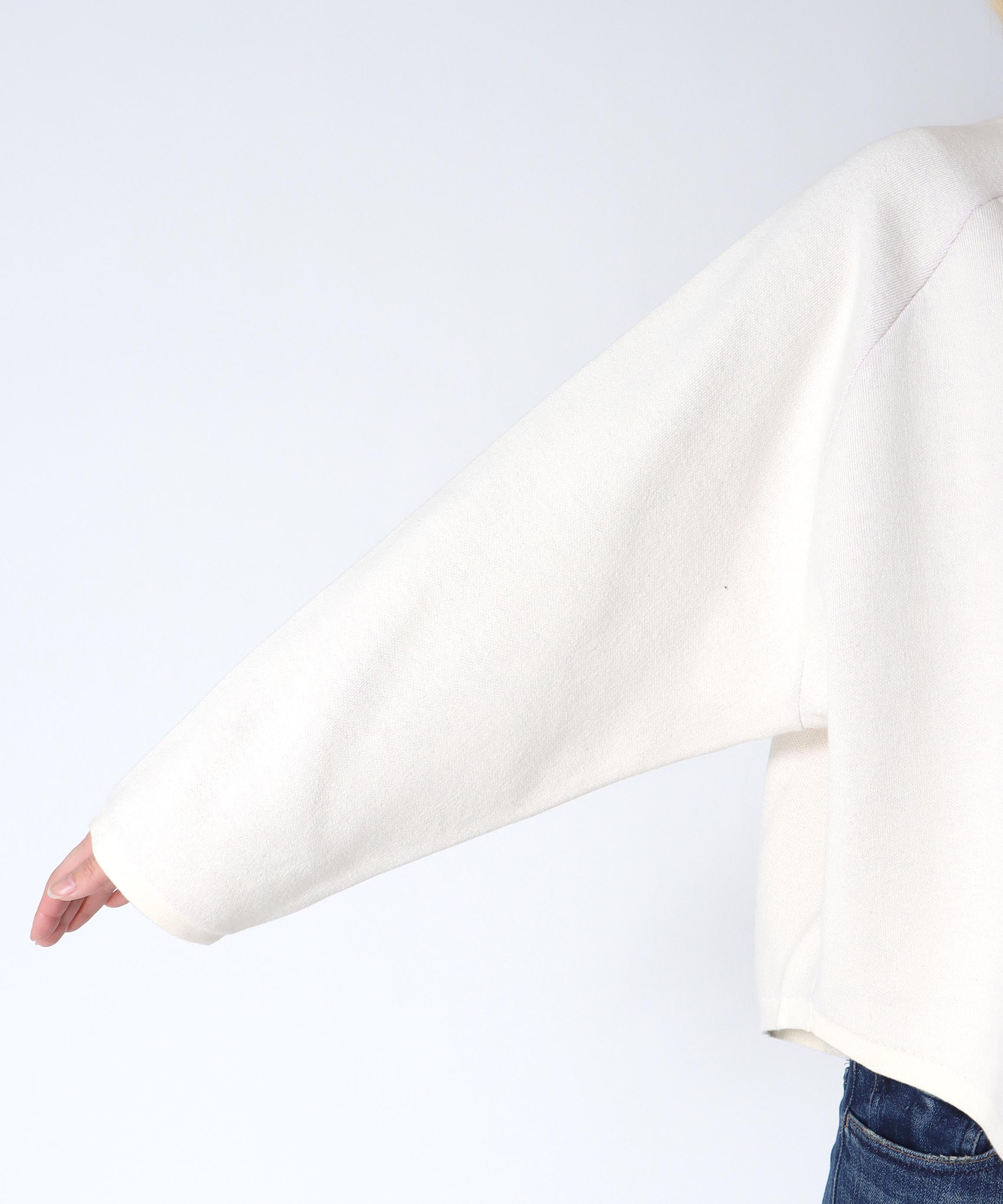 ダブルフェイスドルマンカーディガン