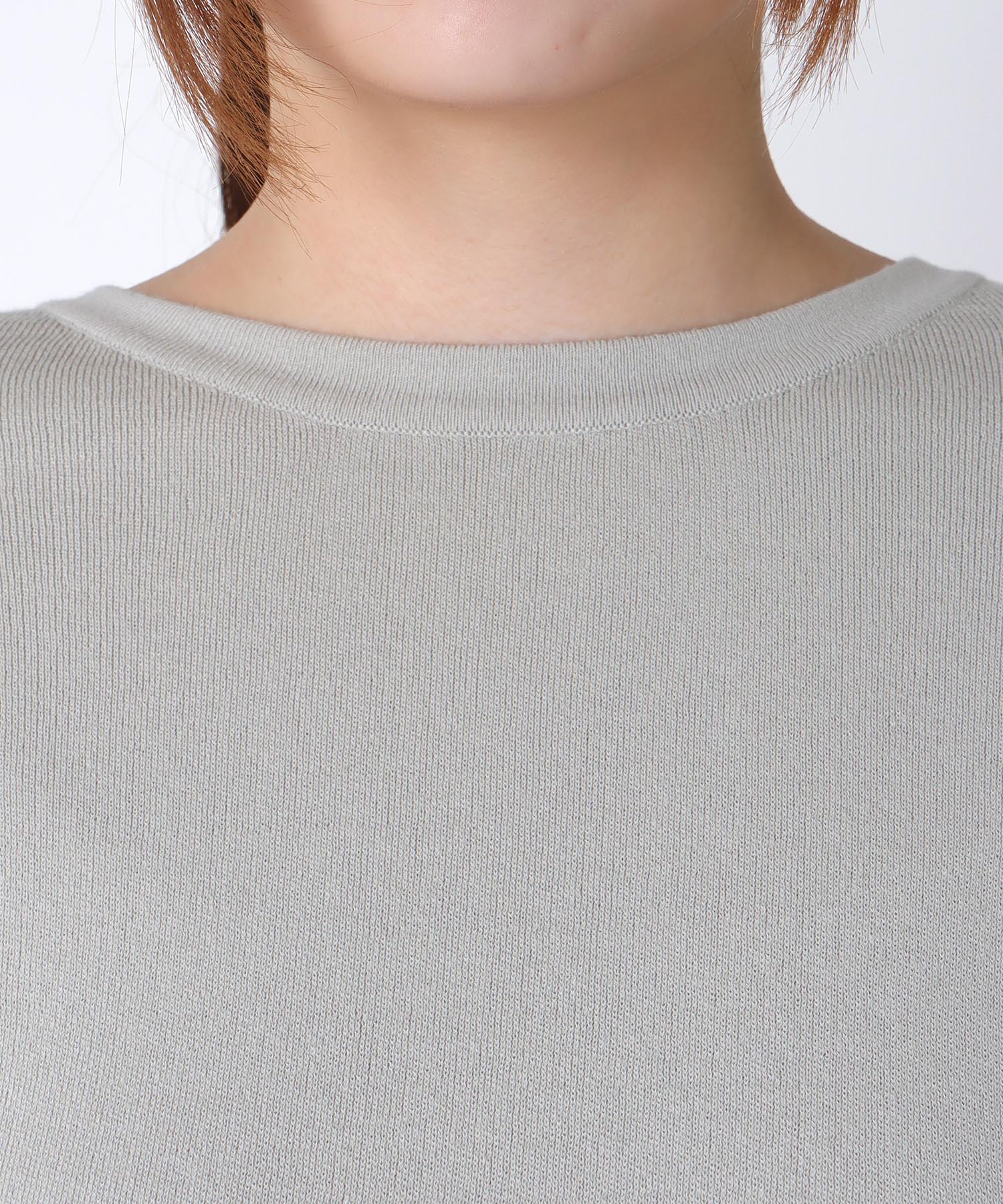 バックプリーツドッキングニット