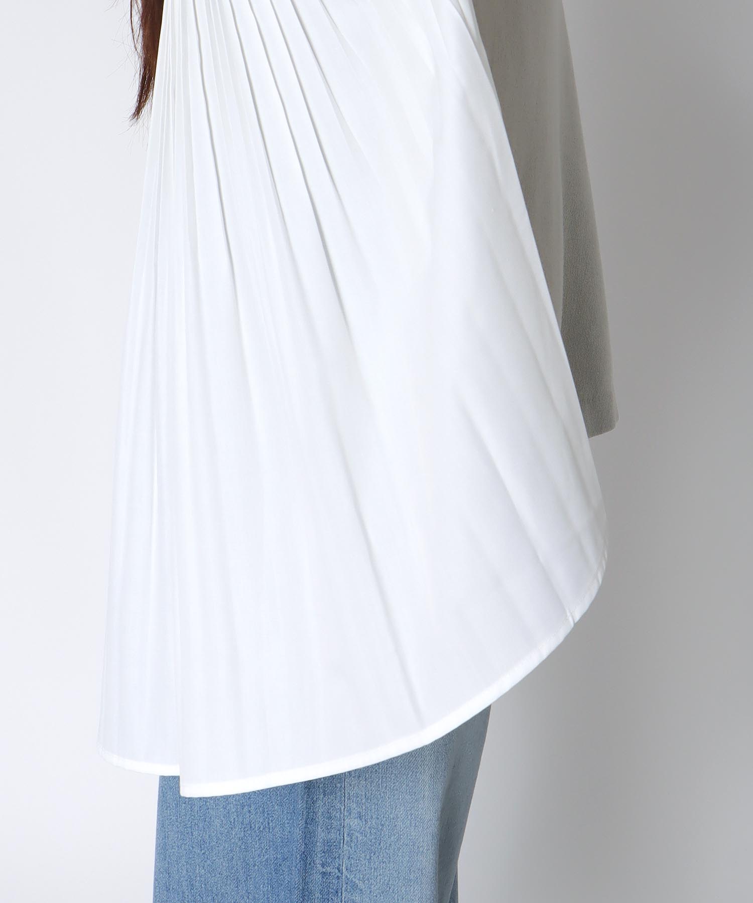 バックプリーツドッキングニット