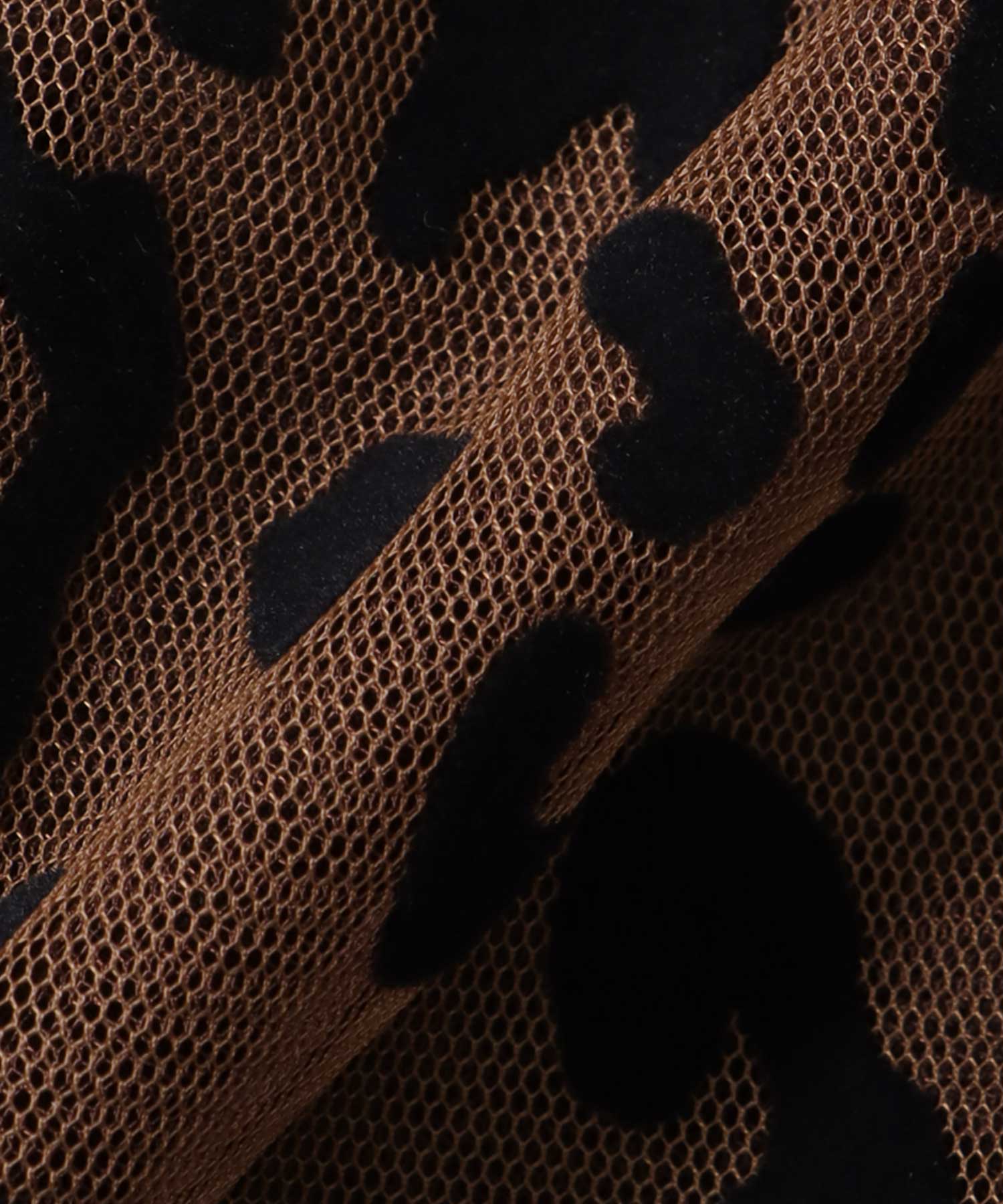 レオパードチュールスカート