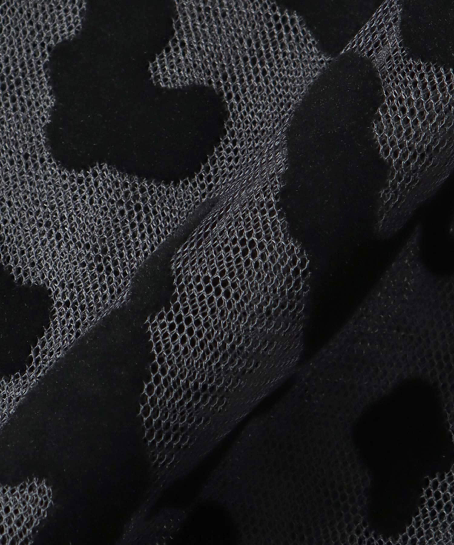 レオパードチュールスカート