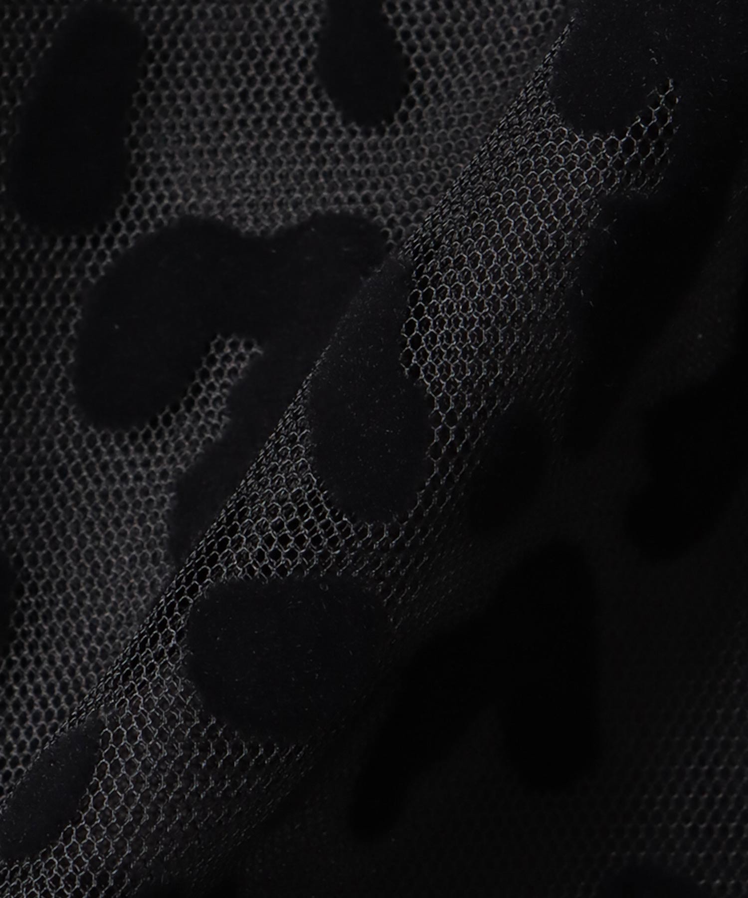 レオパードチュールスカート