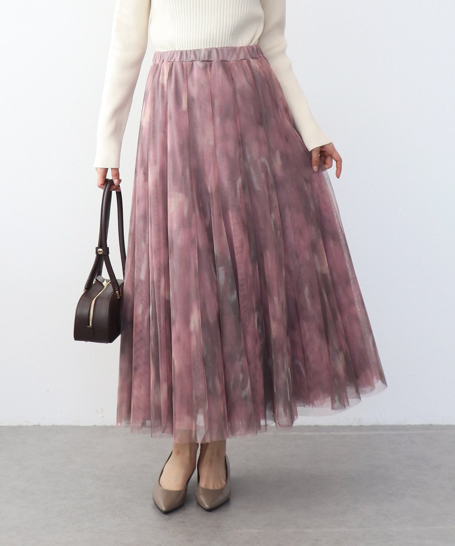 ファジーチュールスカート