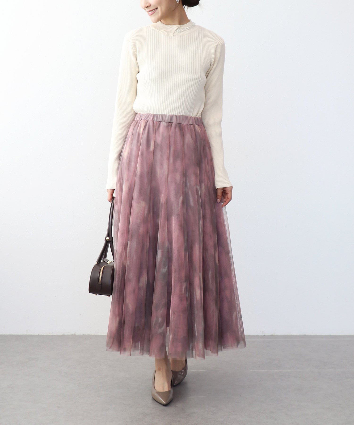 ファジーチュールスカート