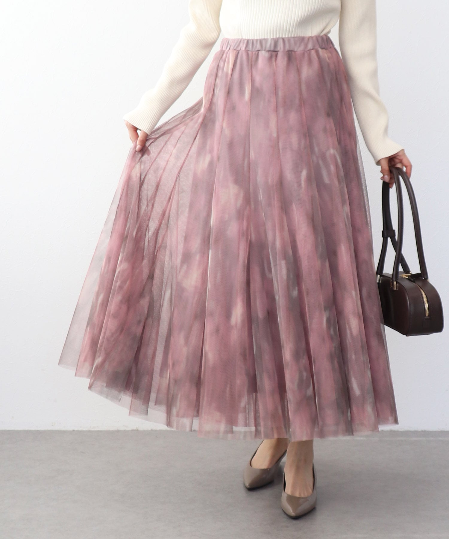 ファジーチュールスカート