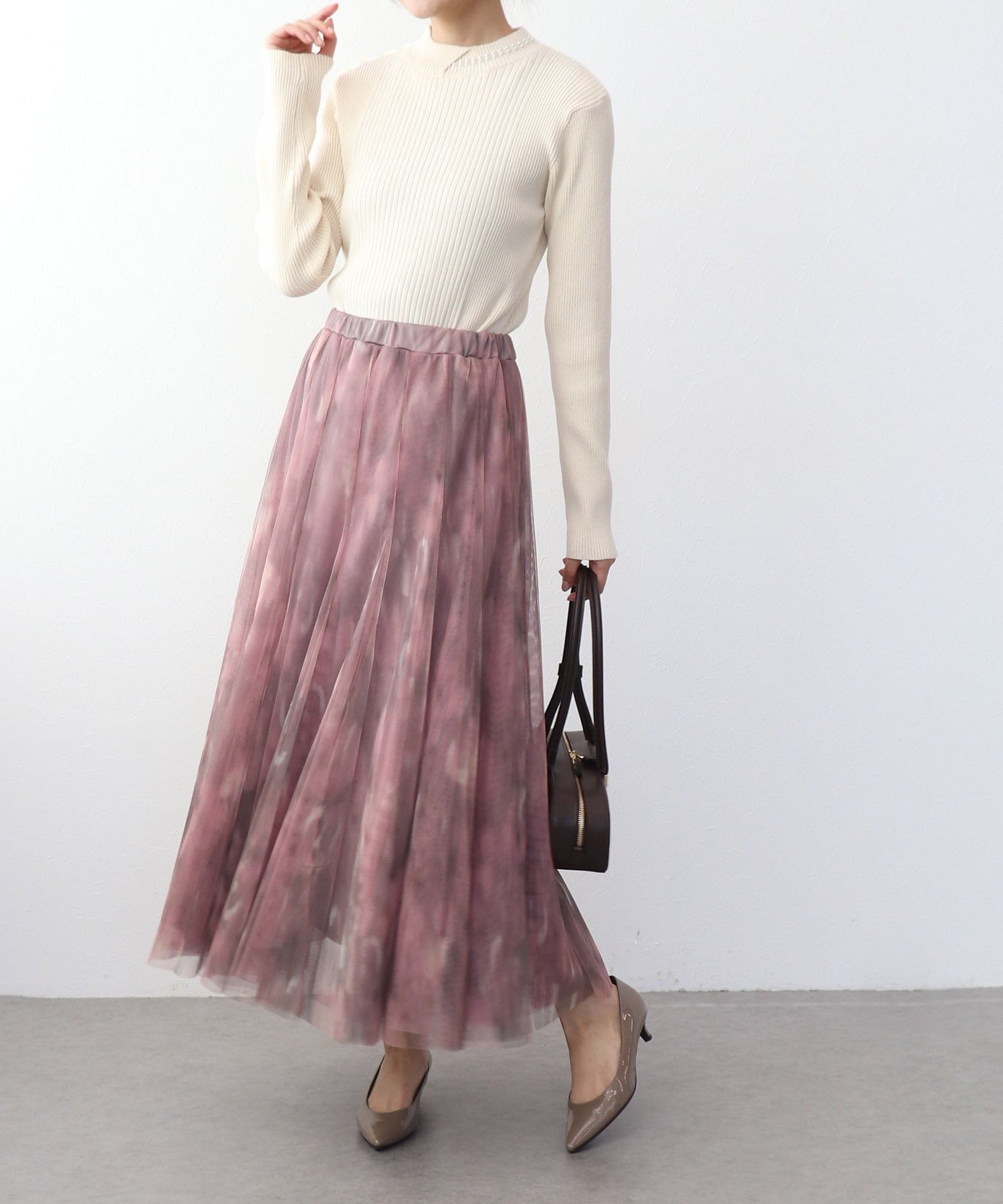 ファジーチュールスカート