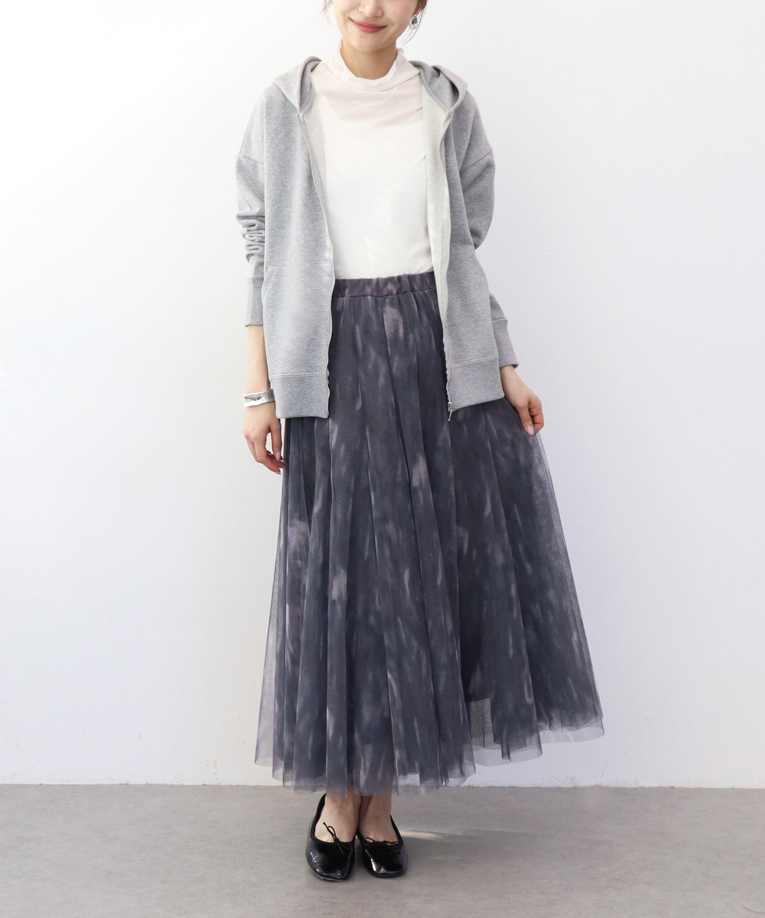 ファジーチュールスカート