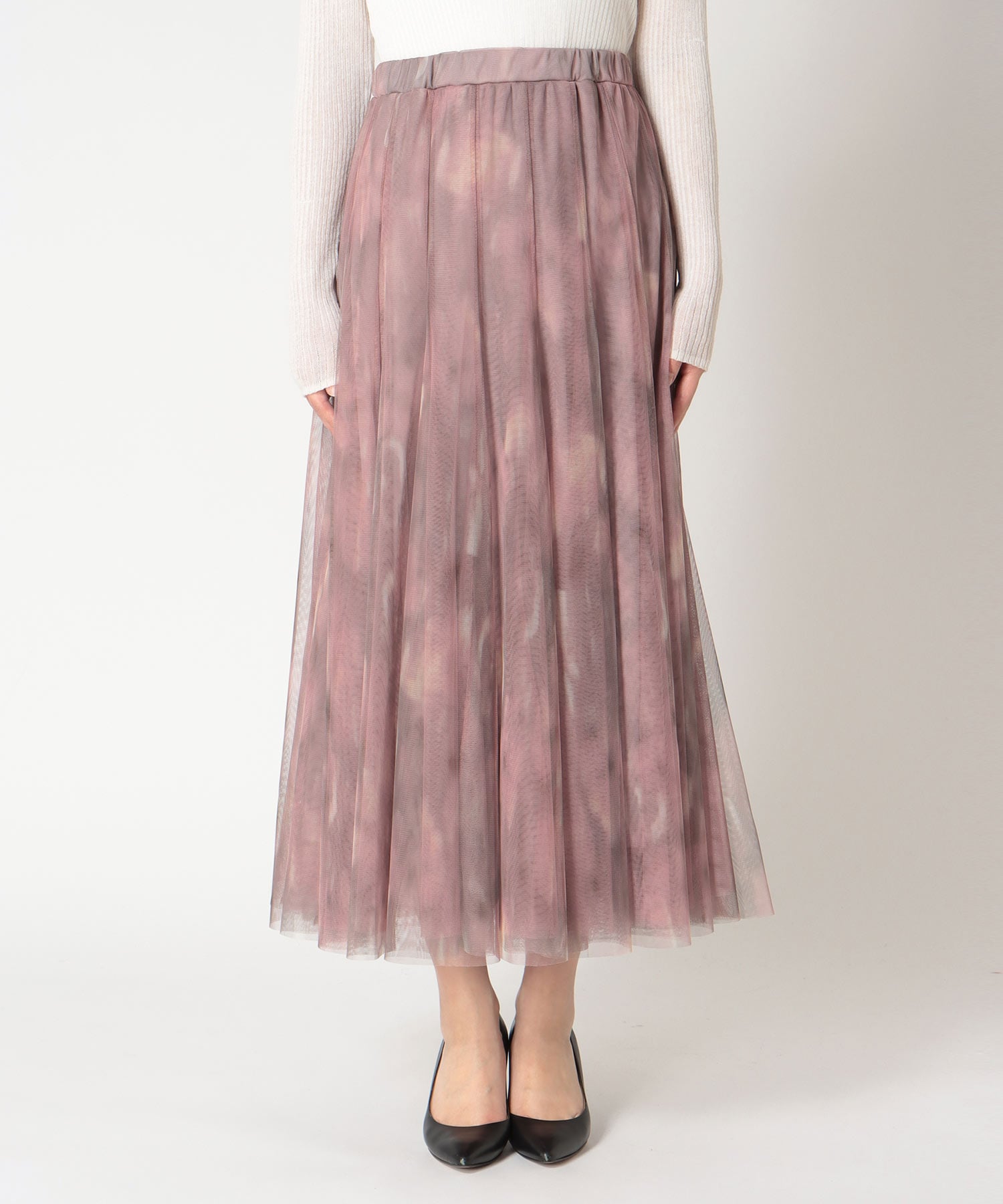 ファジーチュールスカート